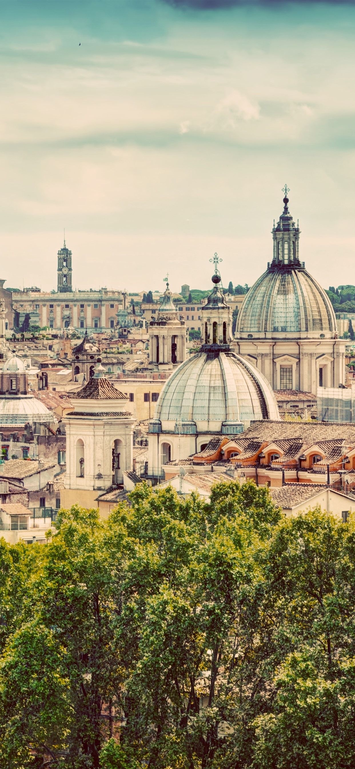 Rome: Once the capital of the Roman Kingdom, the Roman Republic, and the Roman Empire, The Eternal City. 1250x2690 HD Wallpaper.