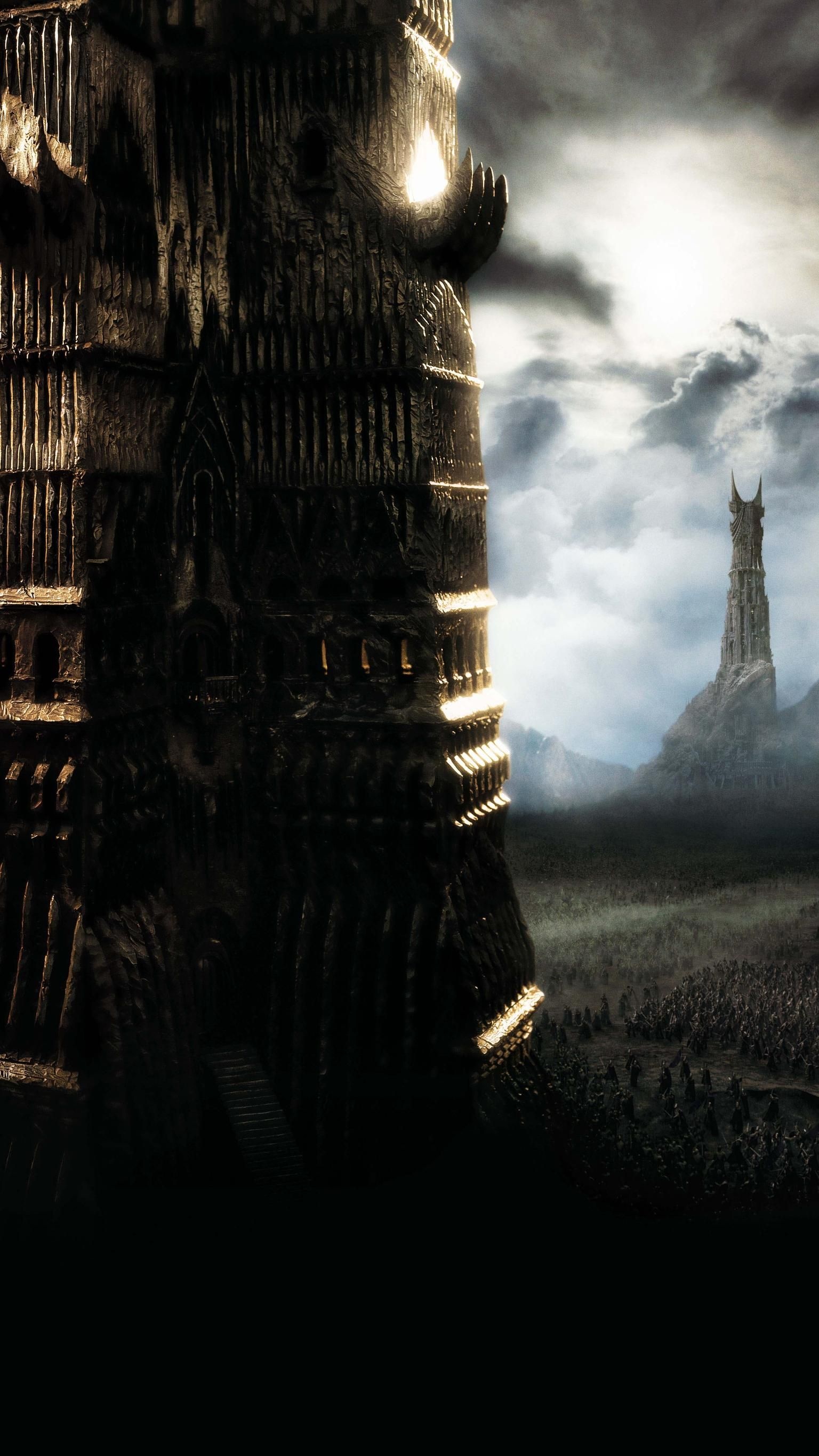 The Two Towers, Breathtaking action, Landscapes of Middle-earth, Journey to Mount Doom, 1540x2740 HD Handy