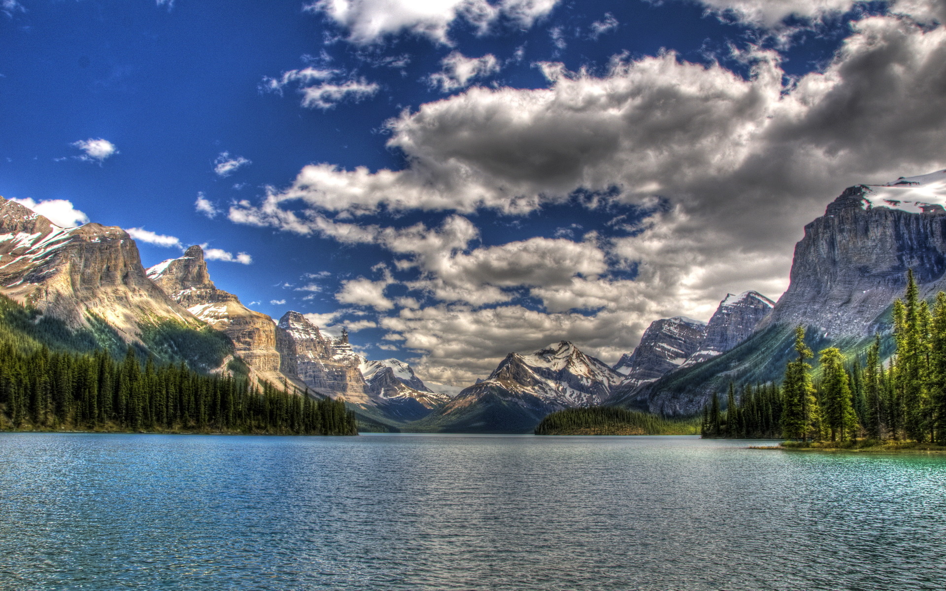 Jasper National Park, Maligne Lake, Canada, 1920x1200 HD Desktop