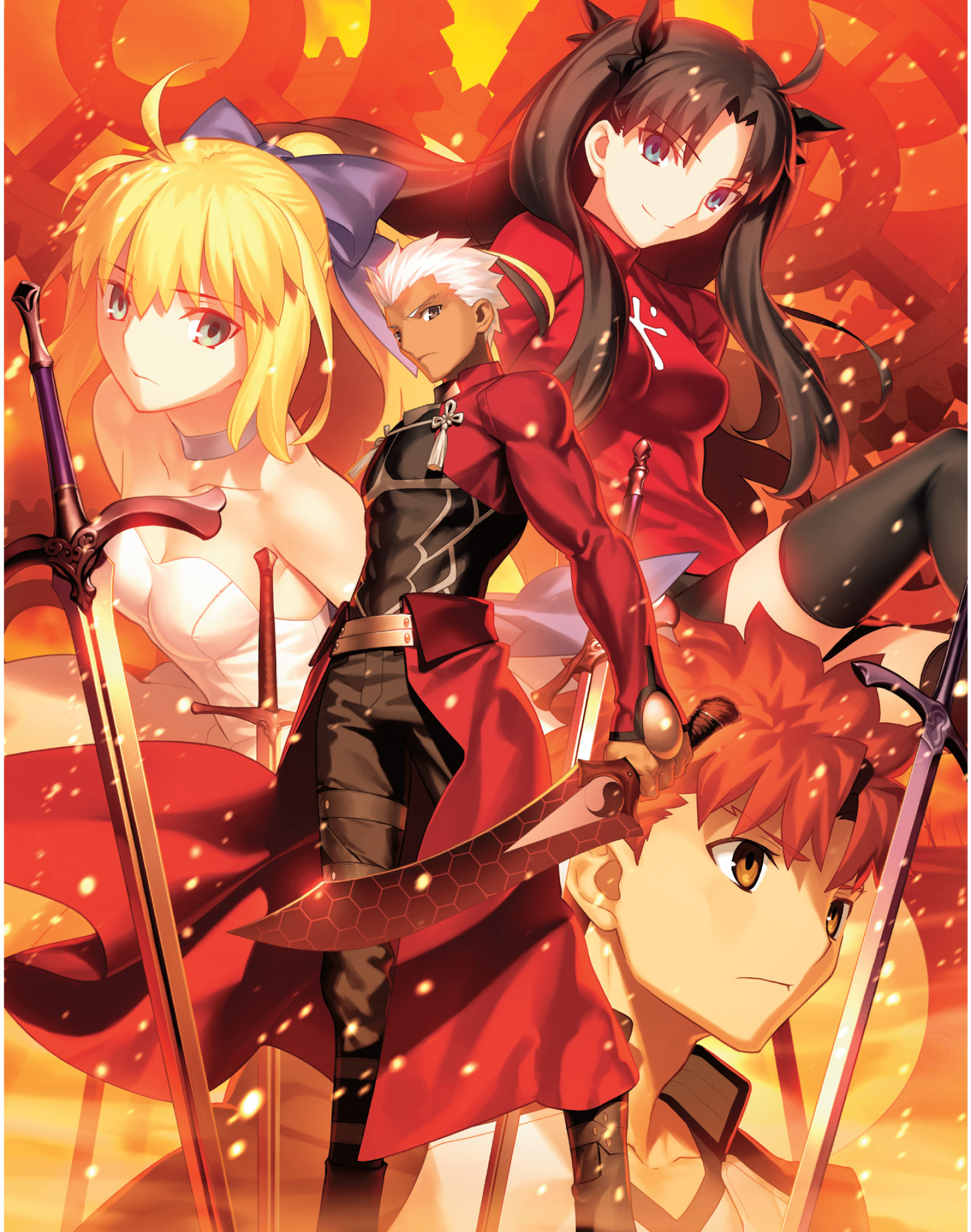Fate/stay night, Unlimited Blade Works, Anime trending, Your voice, 1640x2080 HD Handy