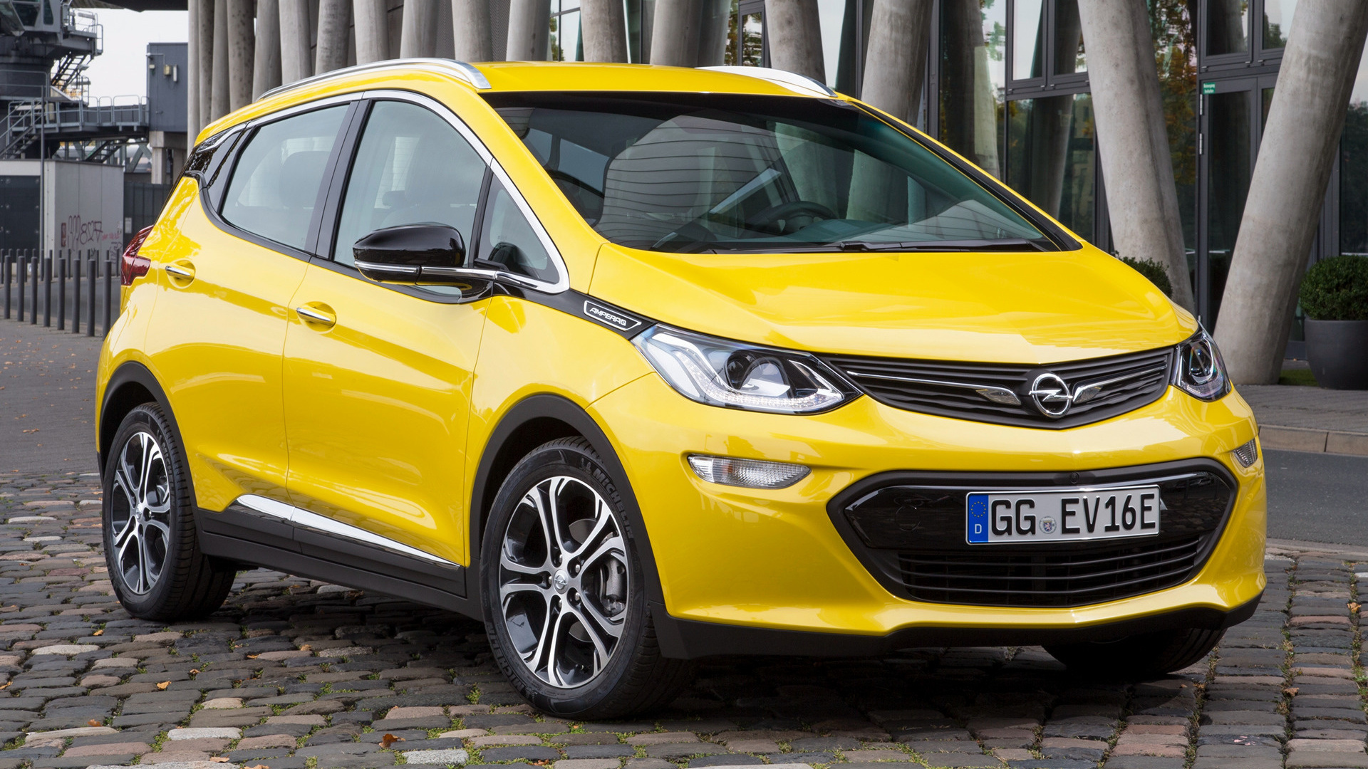Opel Ampera, 2017 model, Electric car, High-quality images, 1920x1080 Full HD Desktop