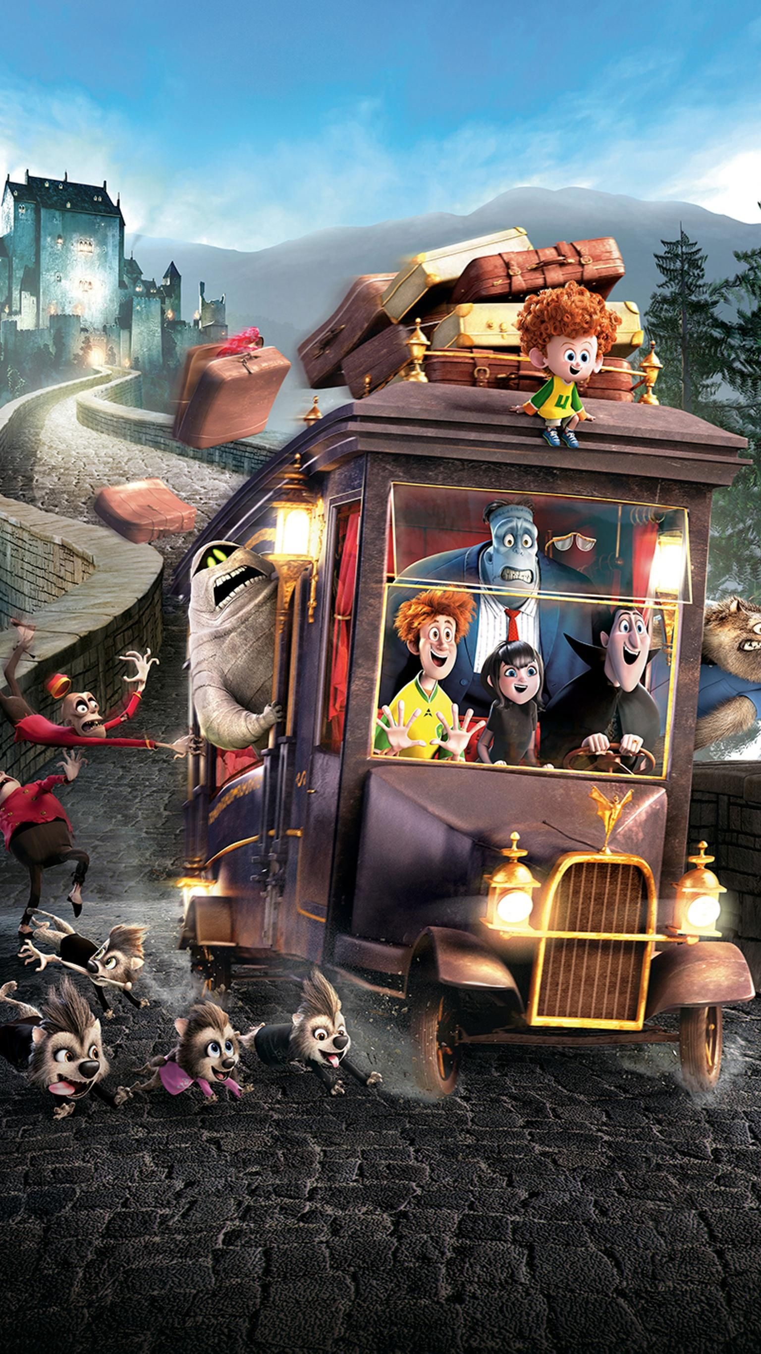 Hotel Transylvania 2, Cartoon characters, Disney film, Cute wallpapers, 1540x2740 HD Phone