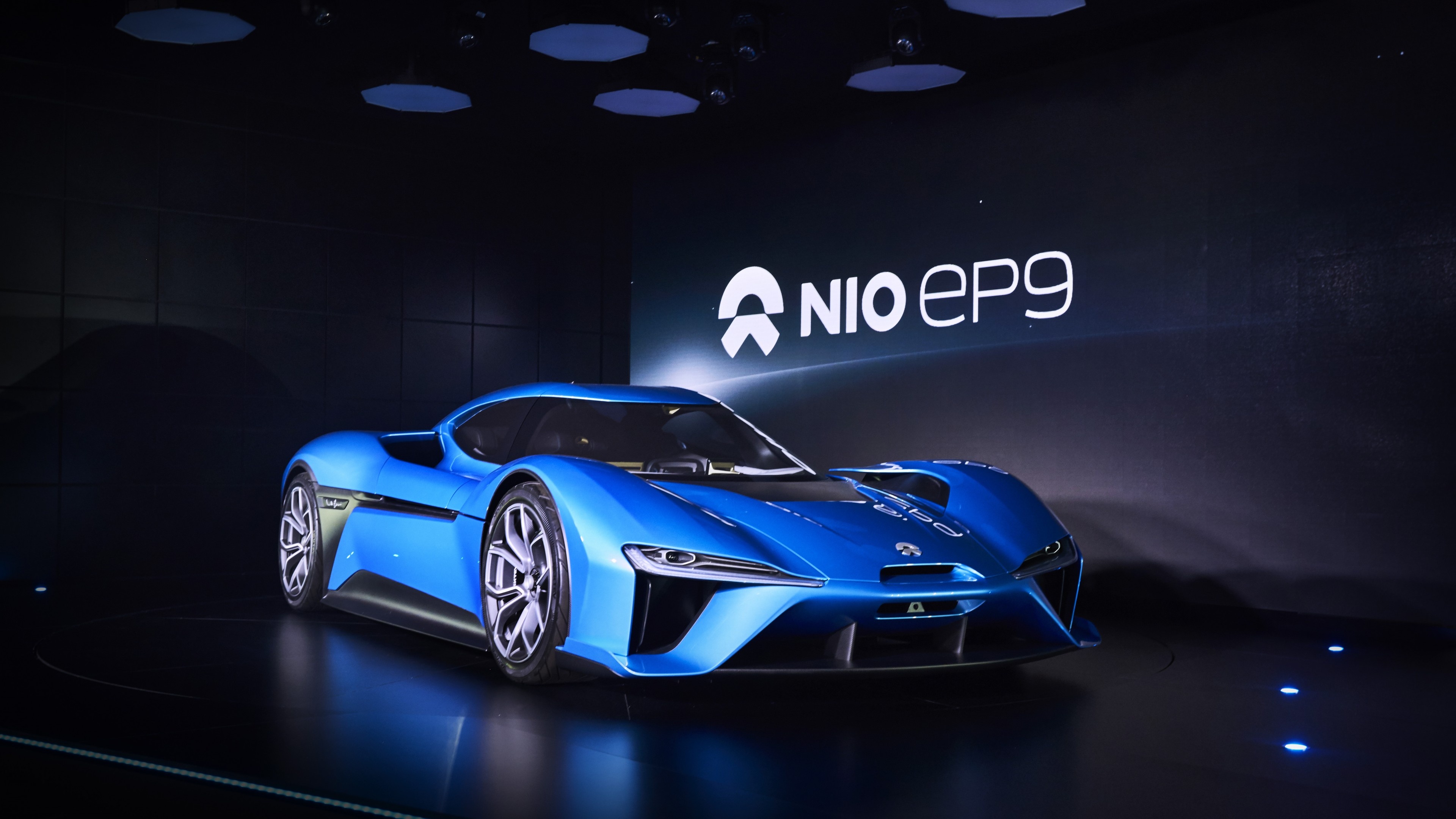 NIO Auto, NextEV brand, EP9 electric car, Sporty design, 3840x2160 4K Desktop