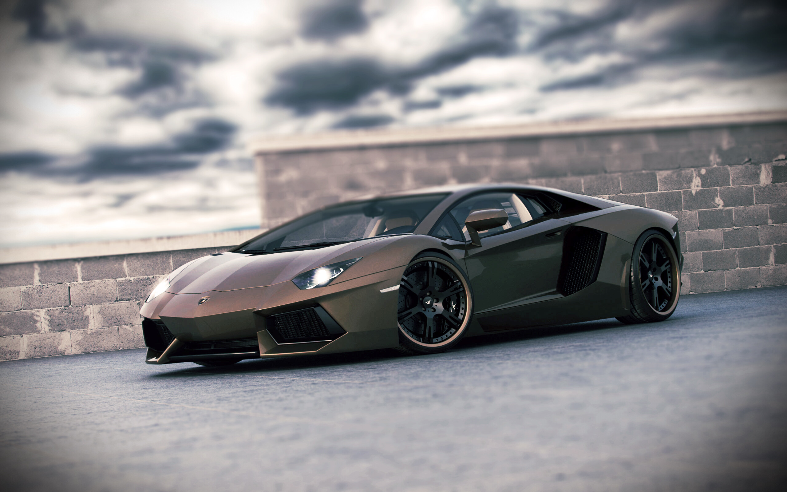 Lamborghini: Aventador, The Italian automotive manufacturer. 2560x1600 HD Wallpaper.