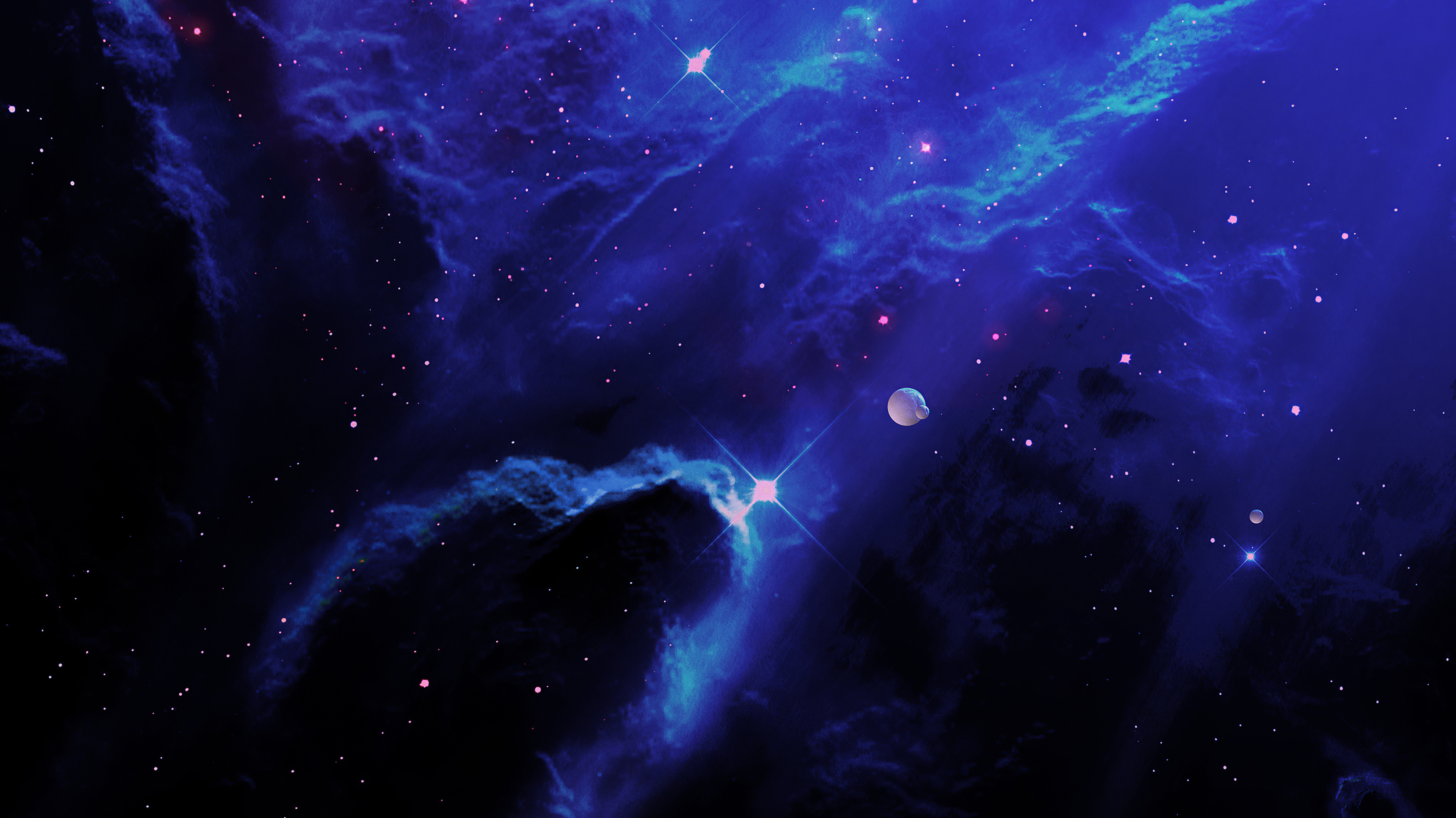 Cosmos, Dark realm fantasy, 4k wallpaper, 3840x2160 4K Desktop