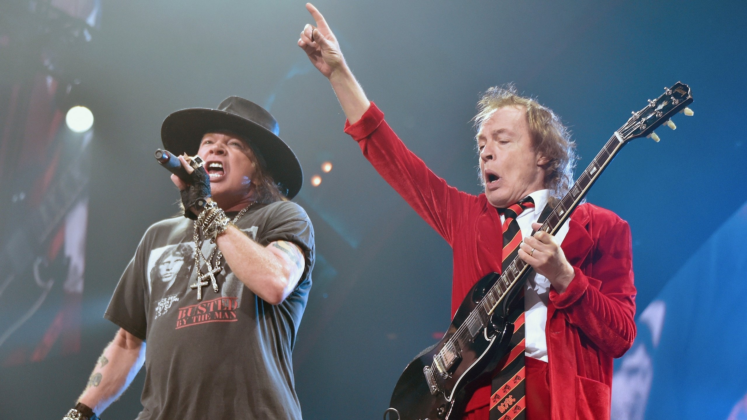 AC/DC Will Allegedly Keep Touring \u0026 Recording New Music With Axl Rose - Music Feeds 2560x1440
