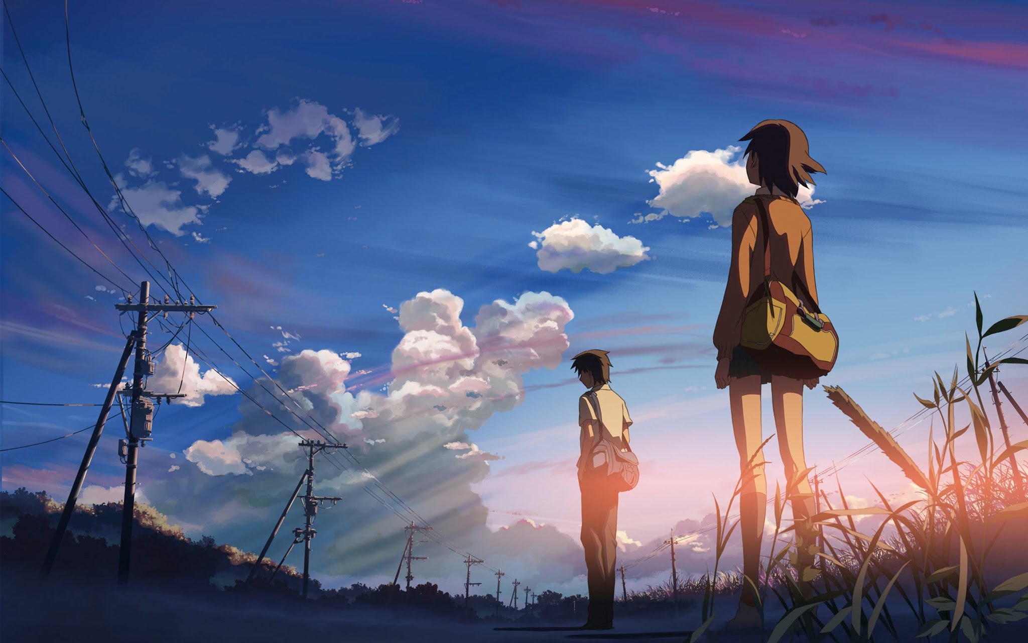 Makoto Shinkai Anime, Spot a Movie, 5 Ways, True Love, 2050x1280 HD Desktop