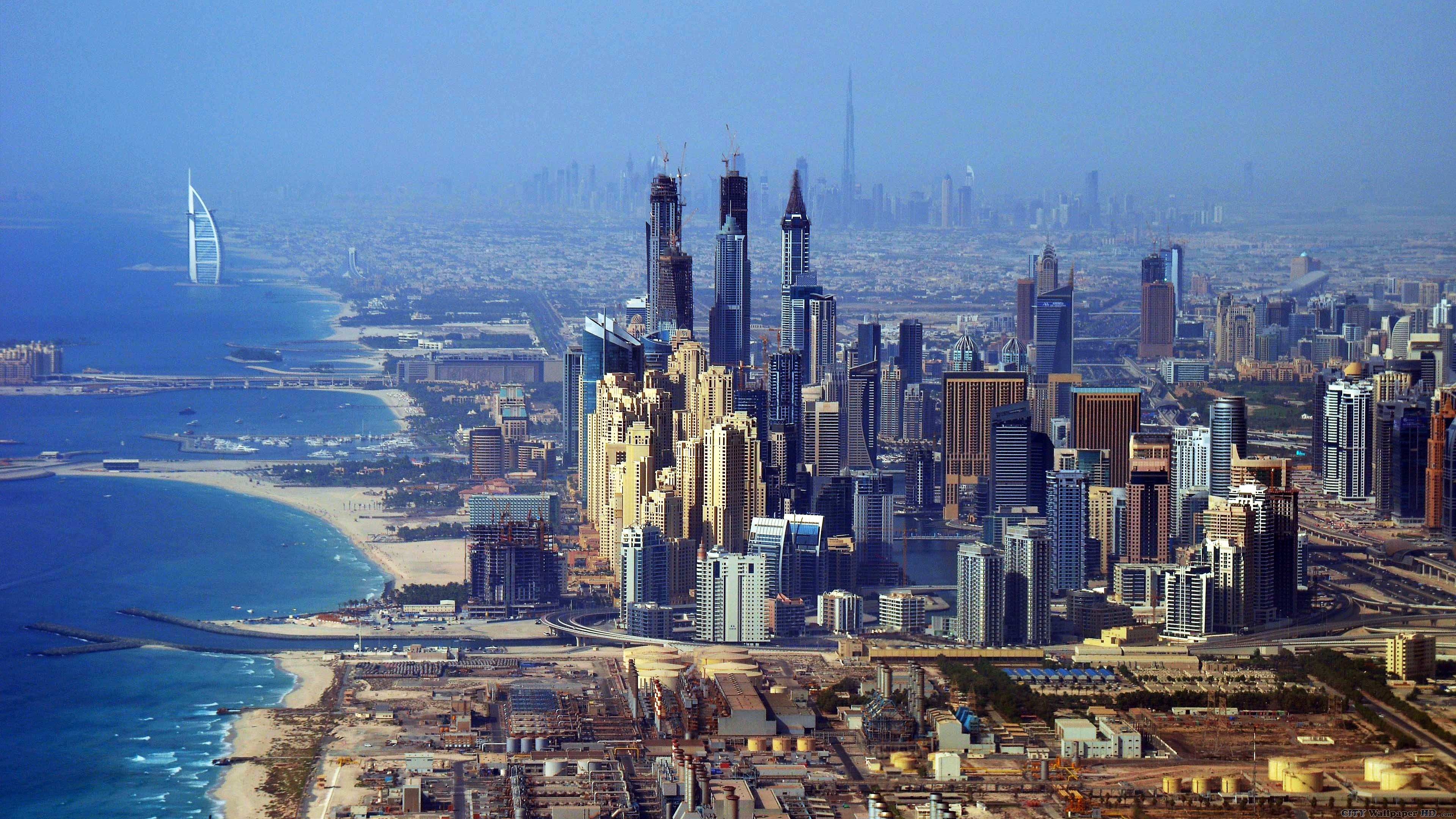 Dubai skyline, HD wallpapers, Cityscape views, Stunning backgrounds, 3840x2160 4K Desktop