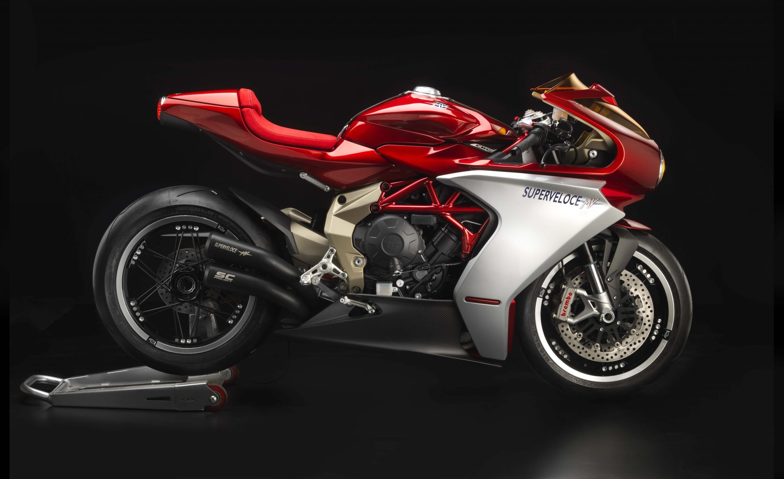 MV Agusta Superveloce, Limited edition Serie Oro, Exclusive production, Collector's item, 2560x1570 HD Desktop