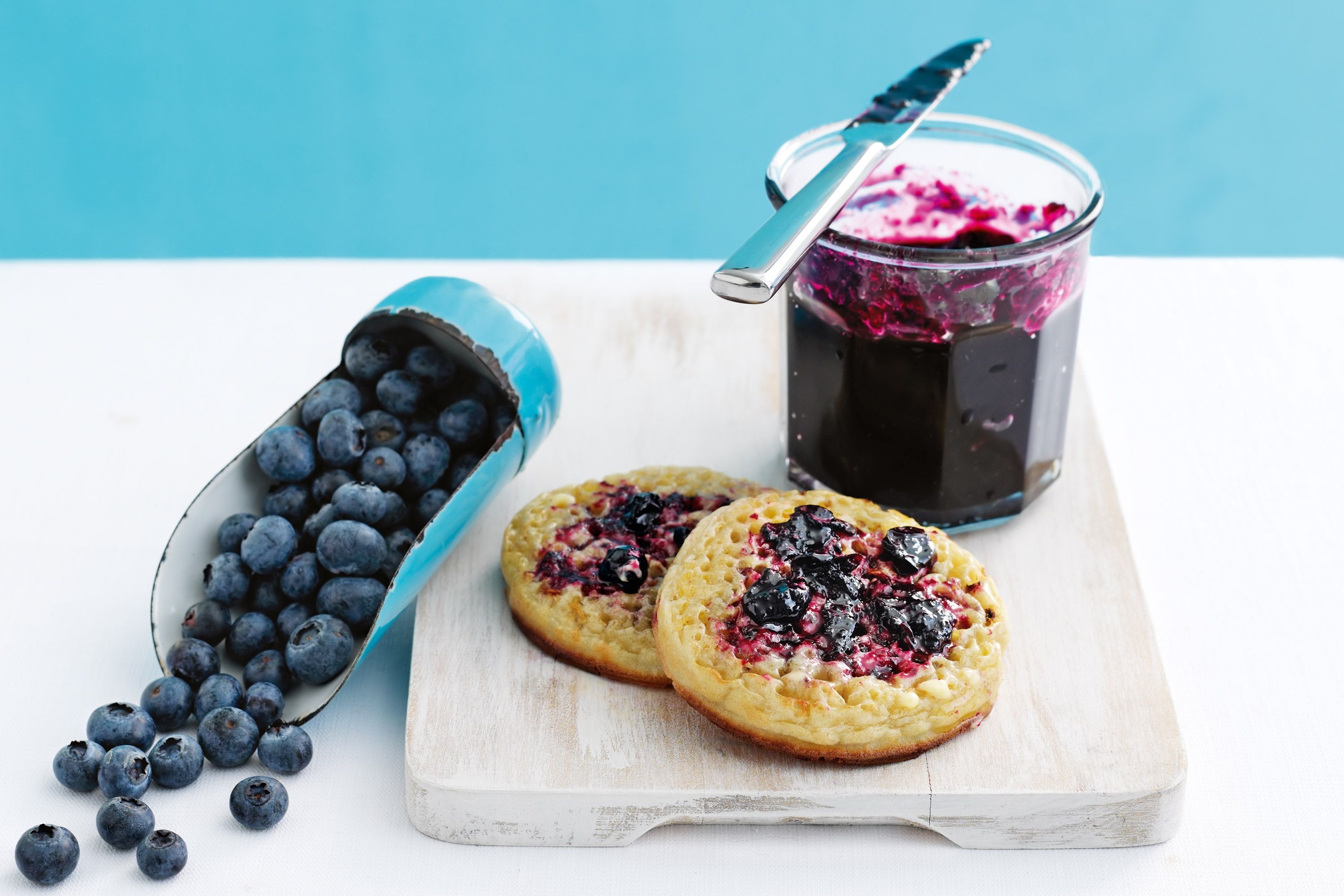 Homemade blueberry jam, Sweet spread, Bursting with flavor, Perfect accompaniment, 3000x2000 HD Desktop