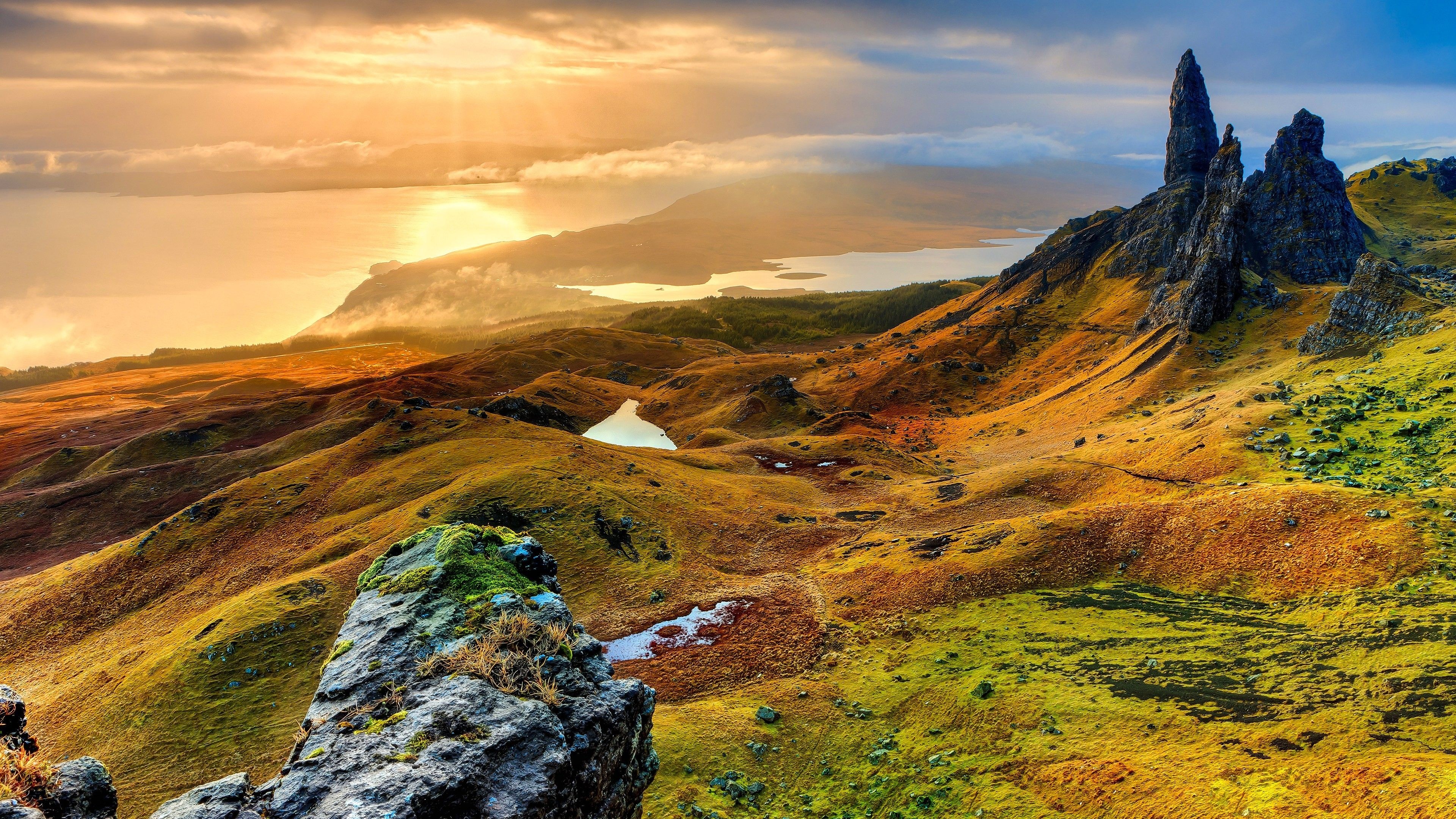 Isle of Skye, Top travel wallpapers, Captivating backgrounds, Scenic escape, 3840x2160 4K Desktop