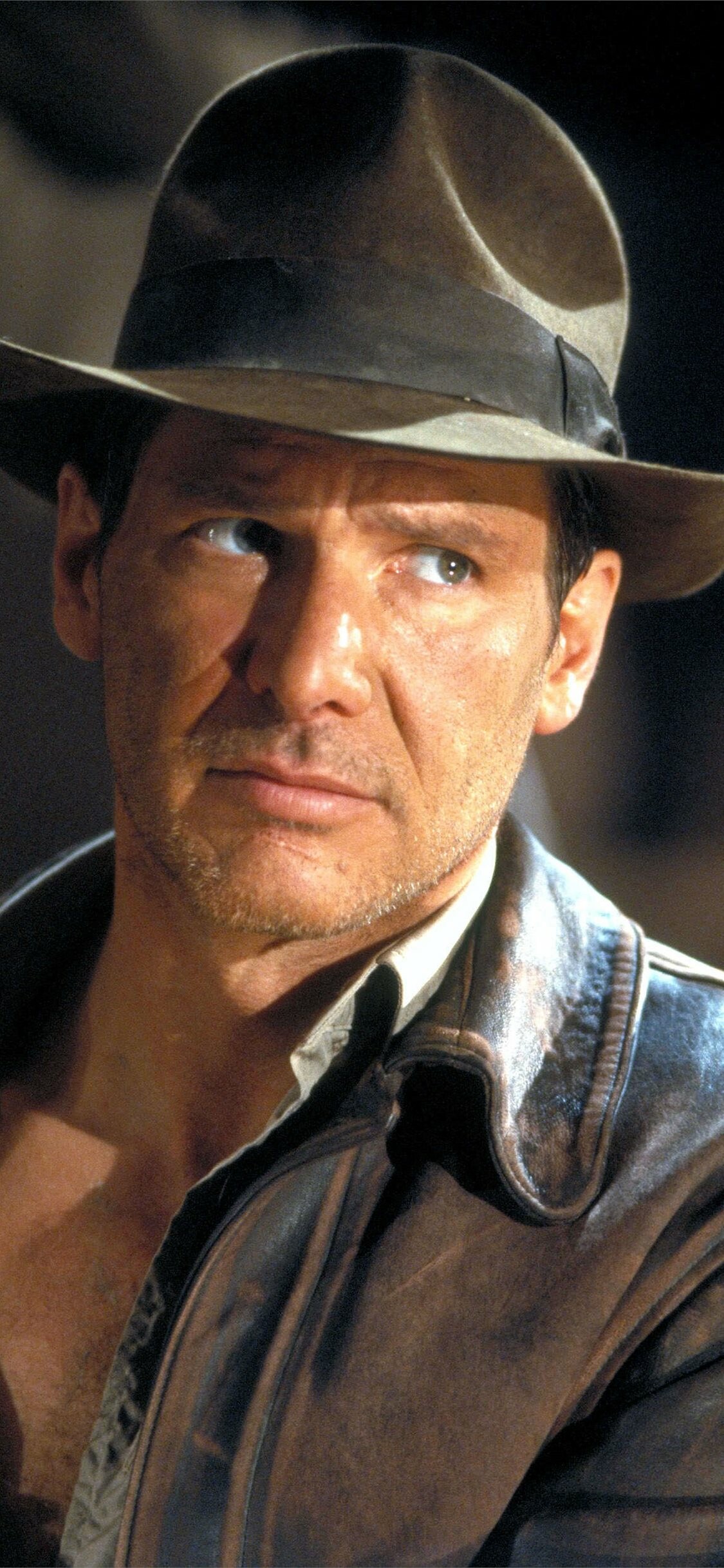 Indiana Jones: Harrison Ford as the archaeologist professor and adventurer, The Last Crusade. 1130x2440 HD Wallpaper.