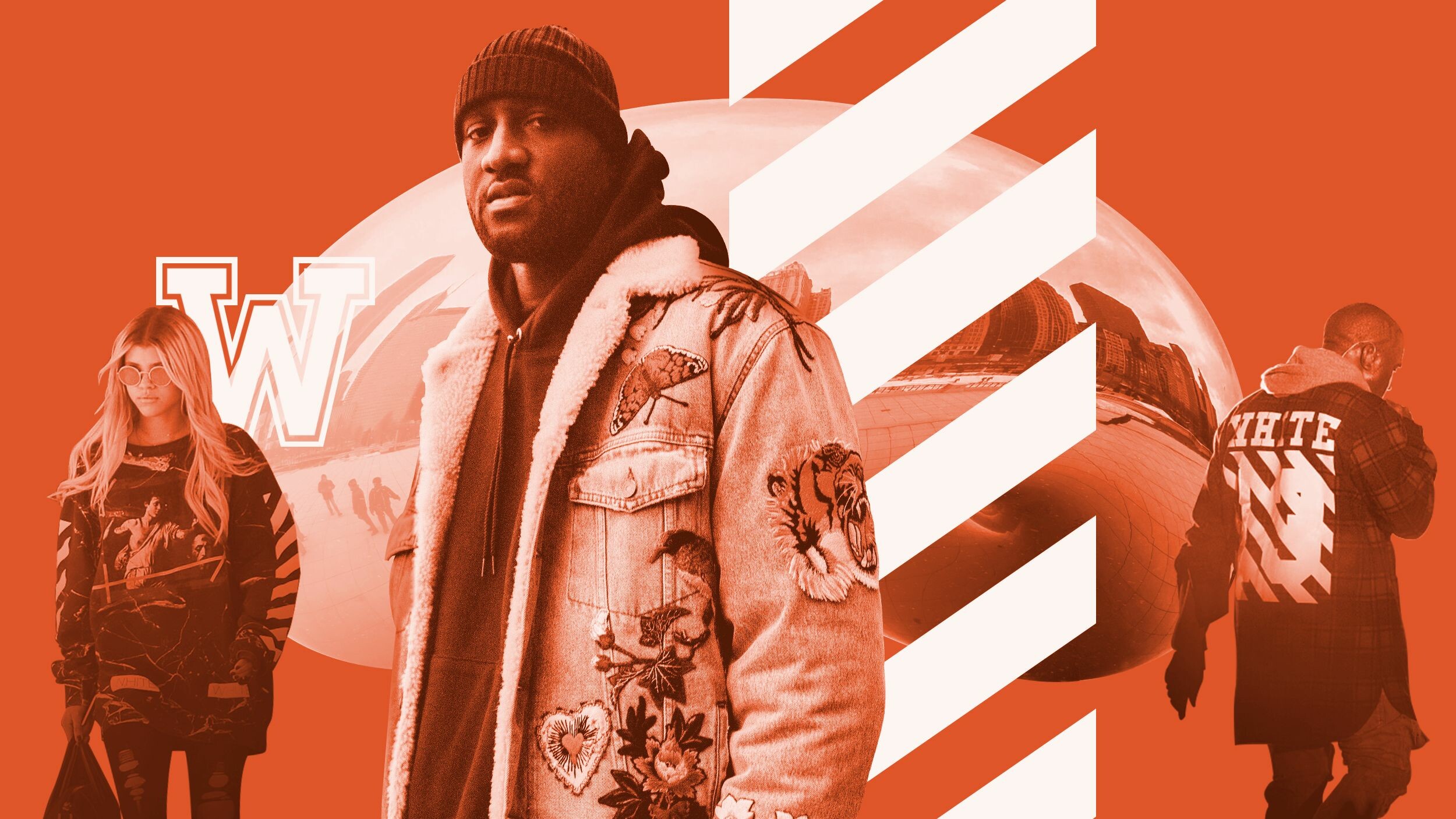 Virgil Abloh: Off White, Entered the world of international fashion with an internship at Fendi in 2009. 2500x1410 HD Wallpaper.