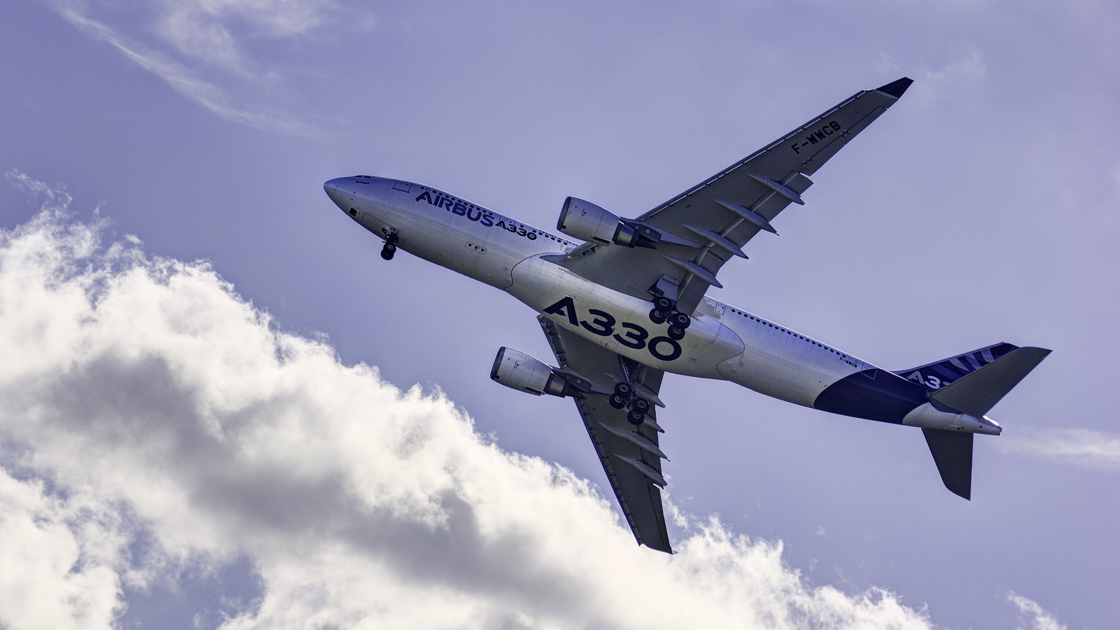 Airbus A330, Background images, Stmednet, 3840x2160 4K Desktop