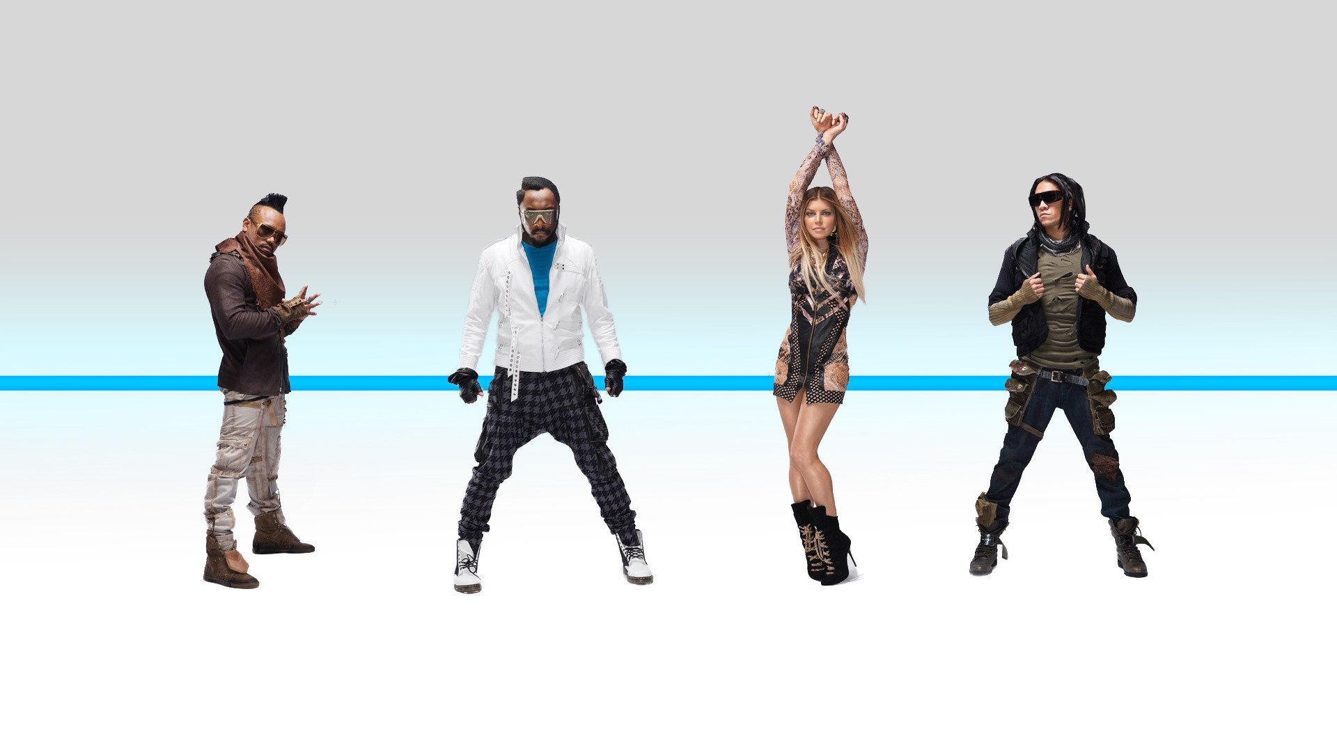 The Black Eyed Peas: “Let’s Get It Started”, Commercially successful single, Two million copies sold. 1920x1080 Full HD Background.