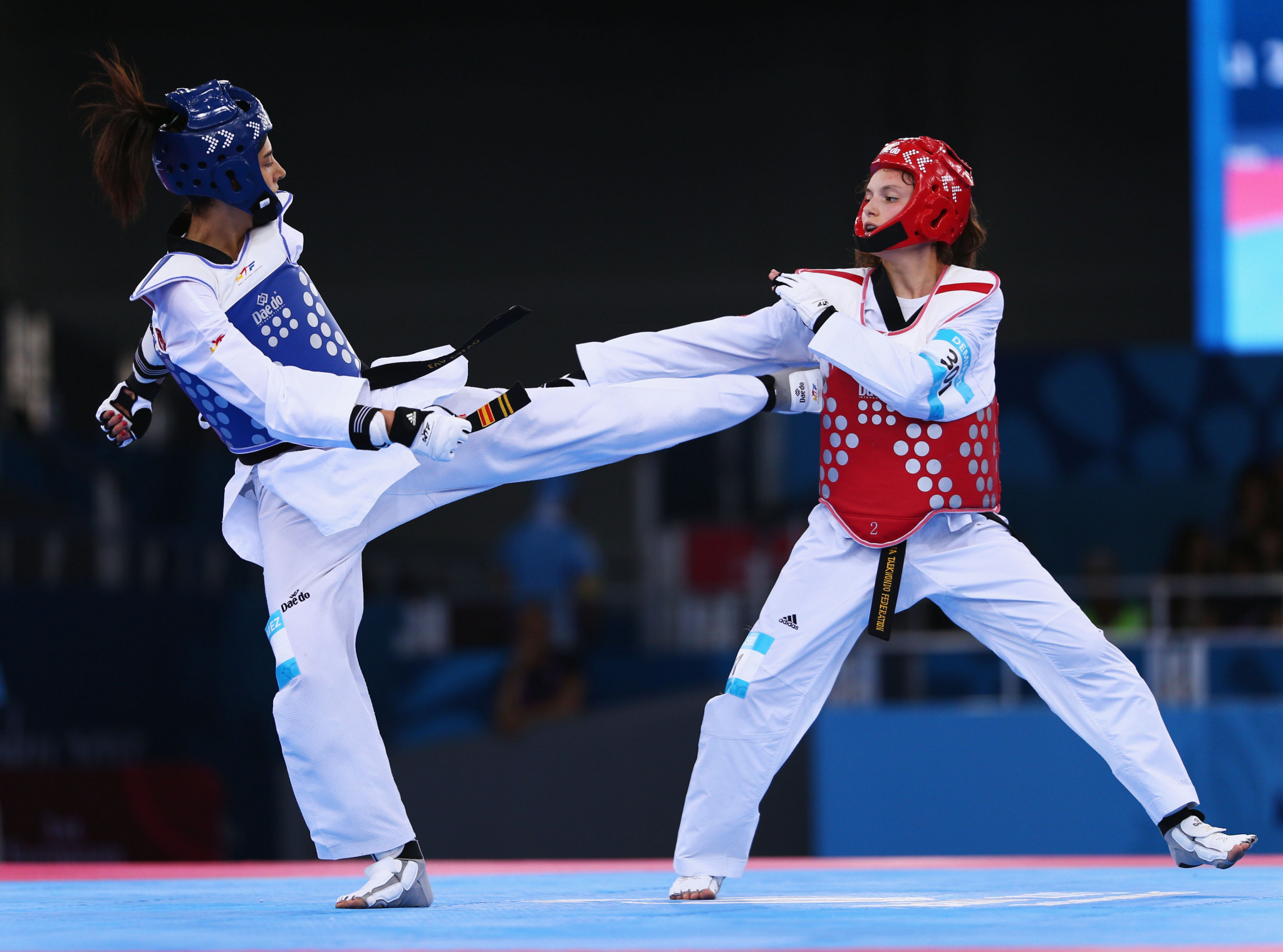 Taekwondo: Pakistan Open International Taekwondo Championship, Competitive combat sports. 2050x1520 HD Background.