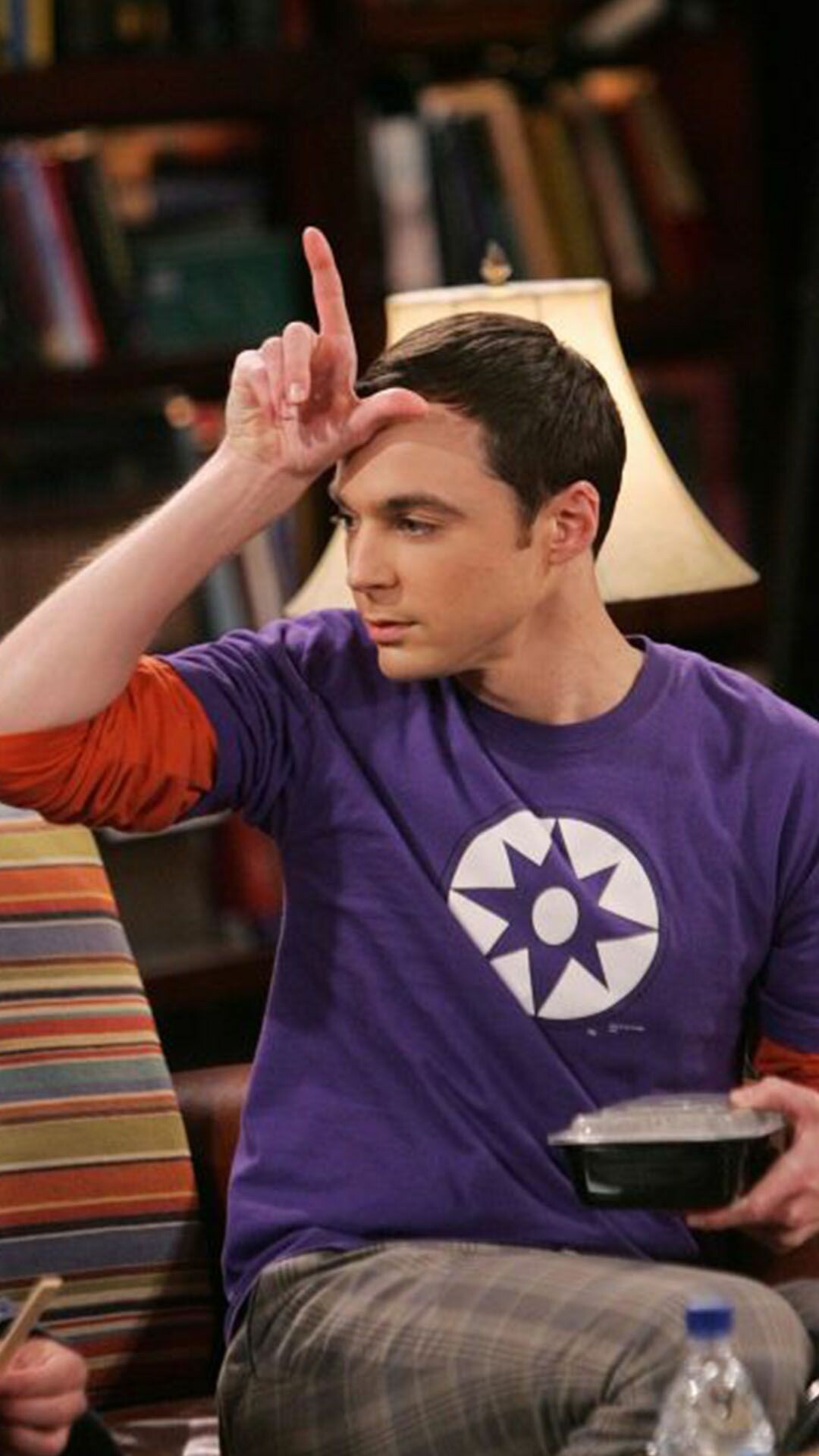 The Big Bang Theory: Season 3, Episode 20, The Spaghetti Catalyst. 1080x1920 Full HD Background.