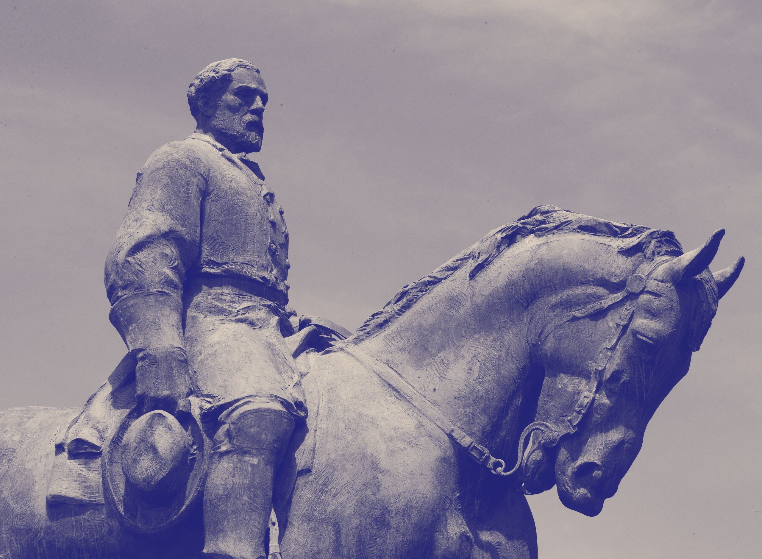 General Lee (Robert Edward): A monument, The massive statue of Confederate Gen. Robert E. Lee, Sculpture. 2560x1880 HD Wallpaper.