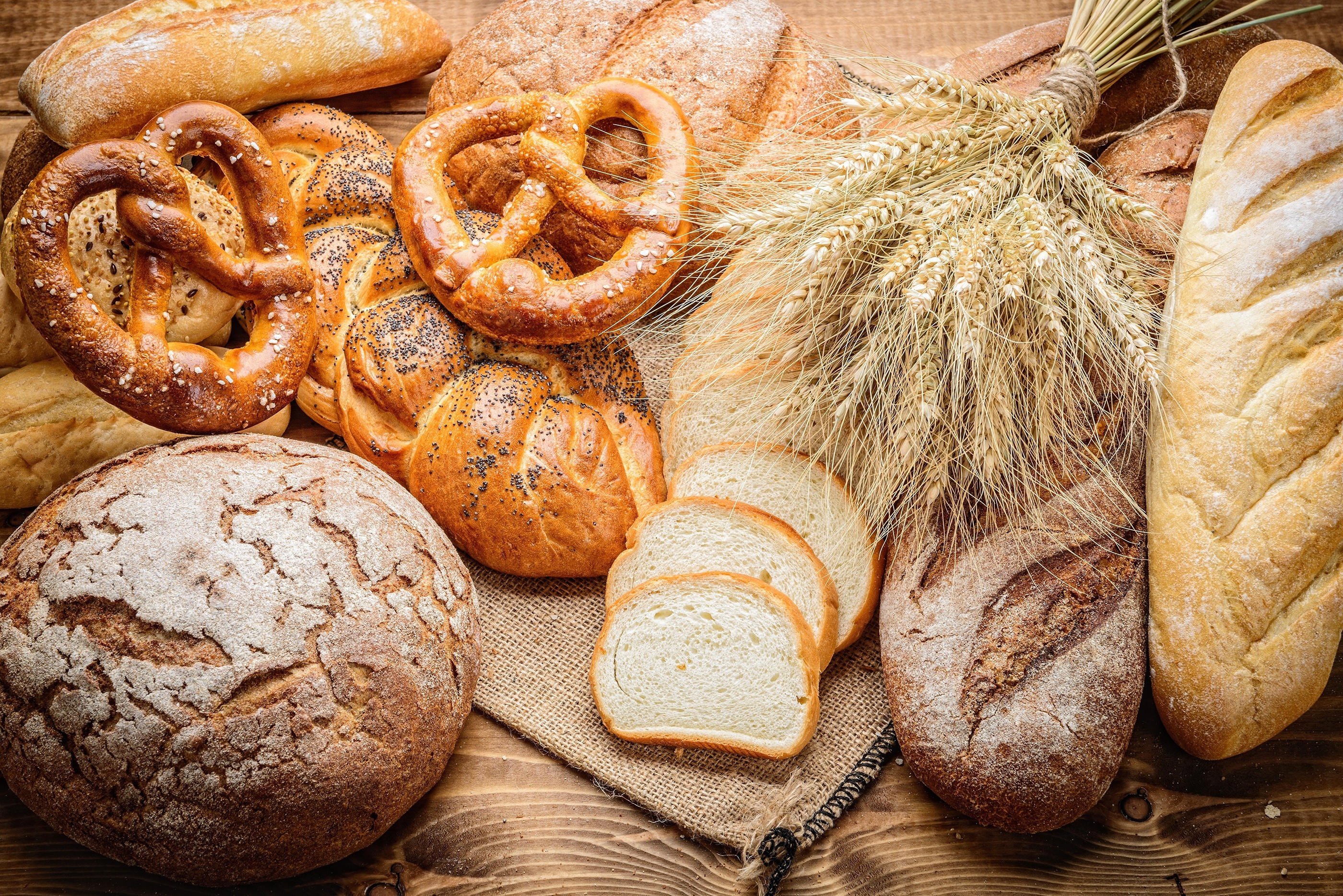 Bread-themed wallpaper, Freshly baked, Artisanal loaves, Crust and crumb, 2800x1870 HD Desktop