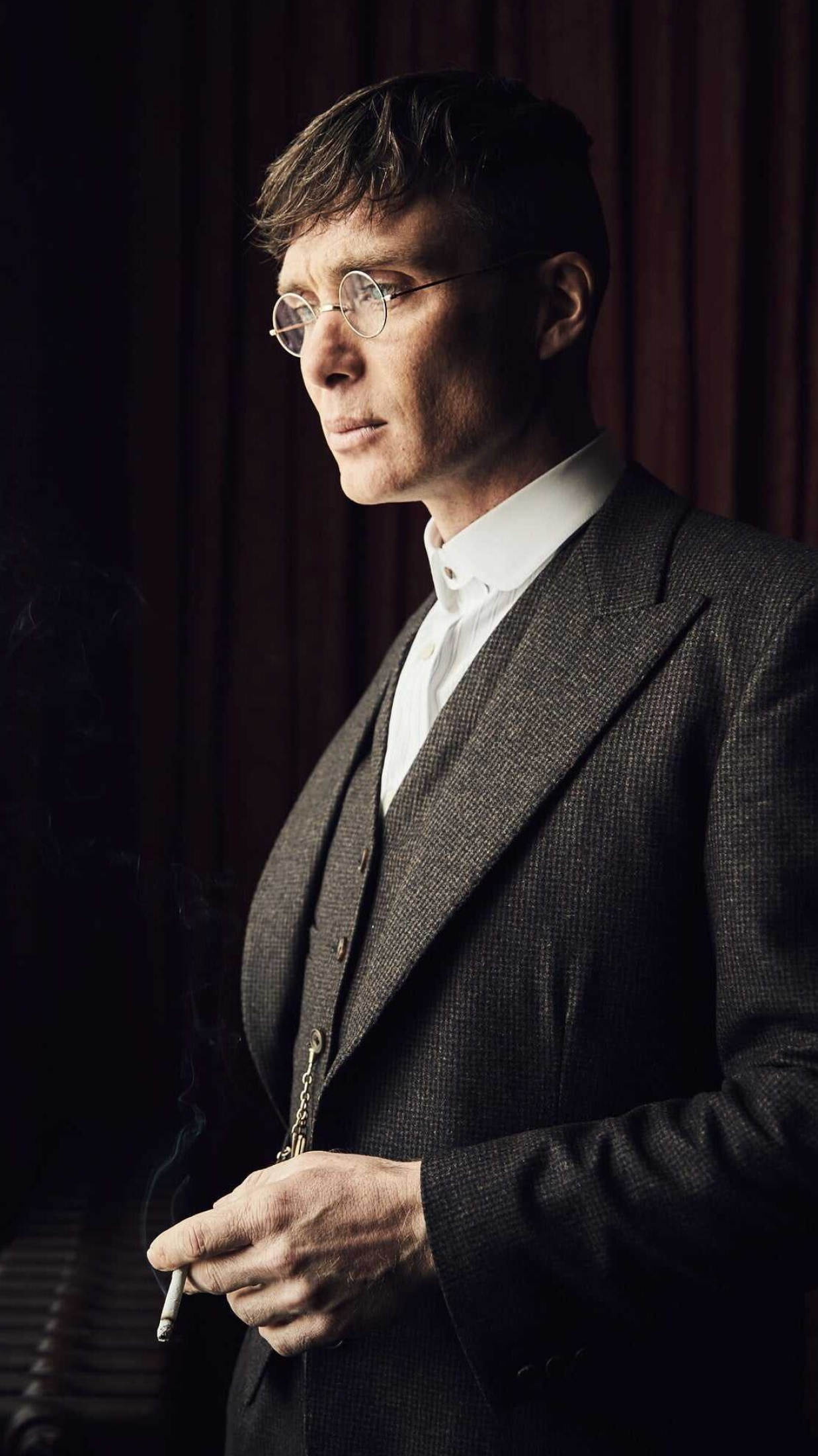 Peaky Blinders, Stylish wallpaper, Gangster drama, Tommy Shelby, 1240x2200 HD Handy