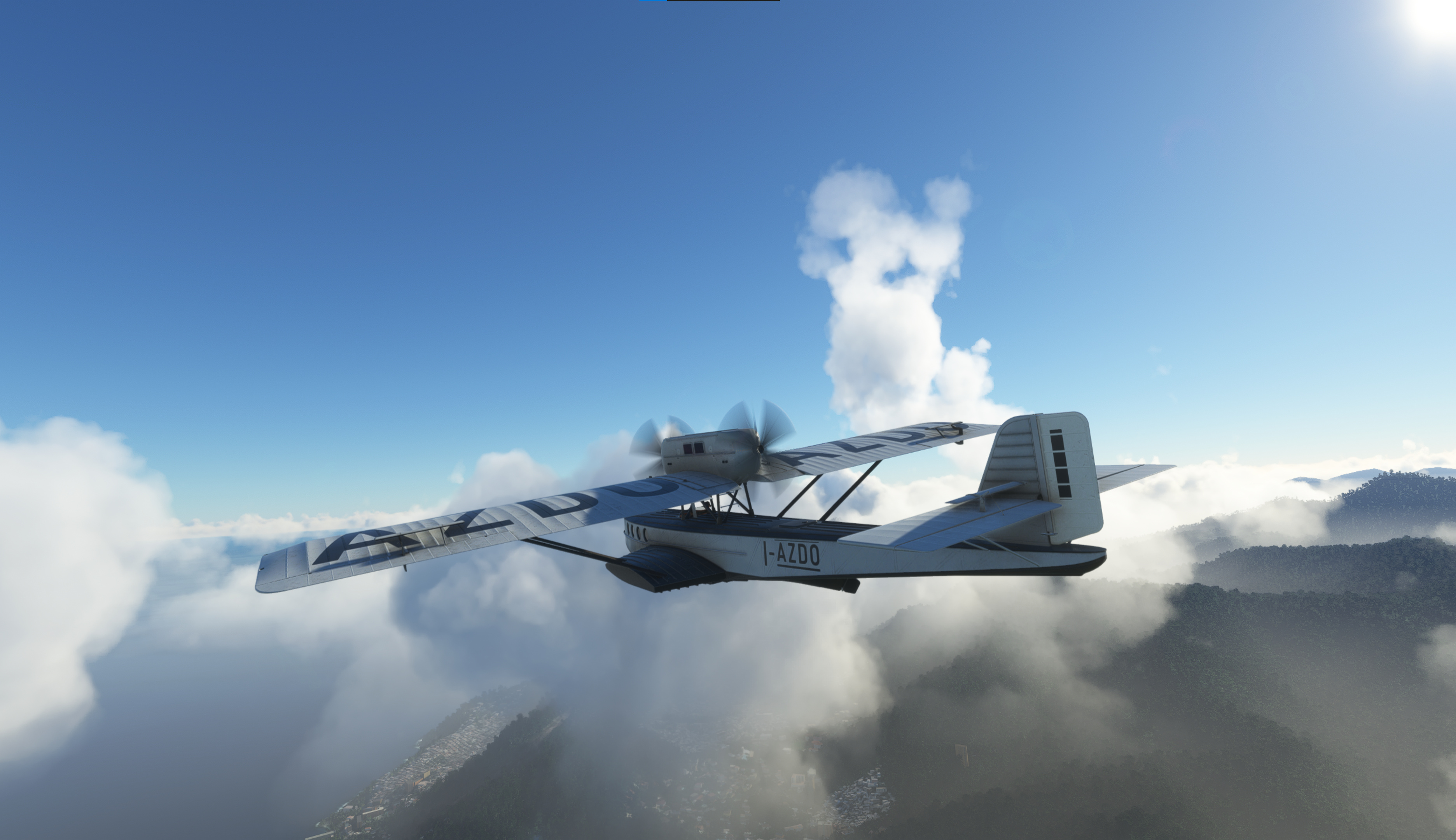 New Dornier Do J, Asobo Studio, Microsoft Flight Simulator 2020, Flight simulation game, 3750x2160 HD Desktop