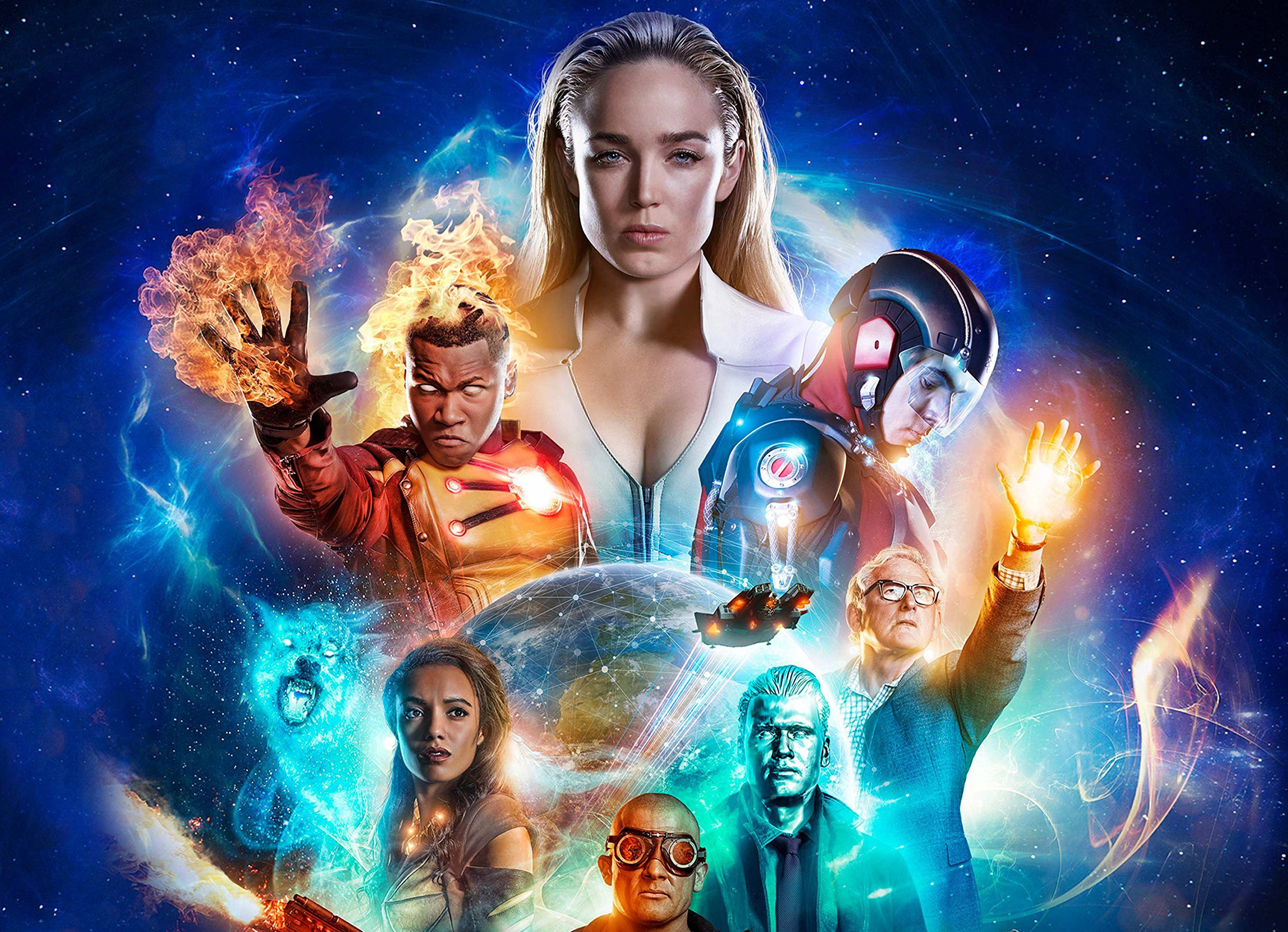 DC's Legends, Tomorrow TV Series, Action-packed adventures, Superhero team, 2560x1860 HD Desktop