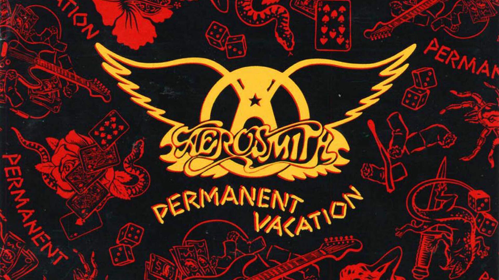 Aerosmith: Permanent Vacation has sold over five million copies in the US. 1920x1080 Full HD Wallpaper.