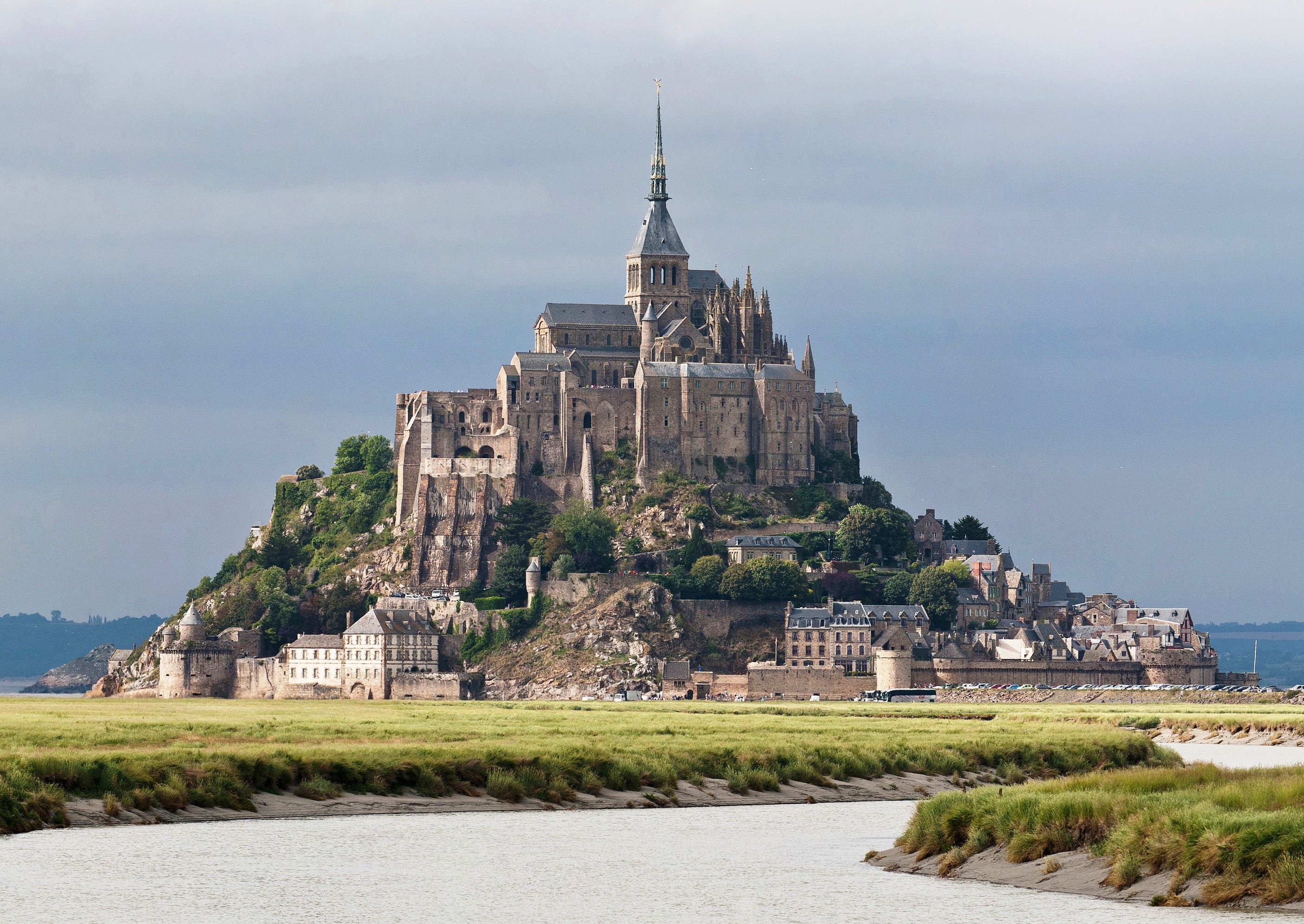 Mont Saint Michel, Travels, Architecture, Construction, 2820x2000 HD Desktop