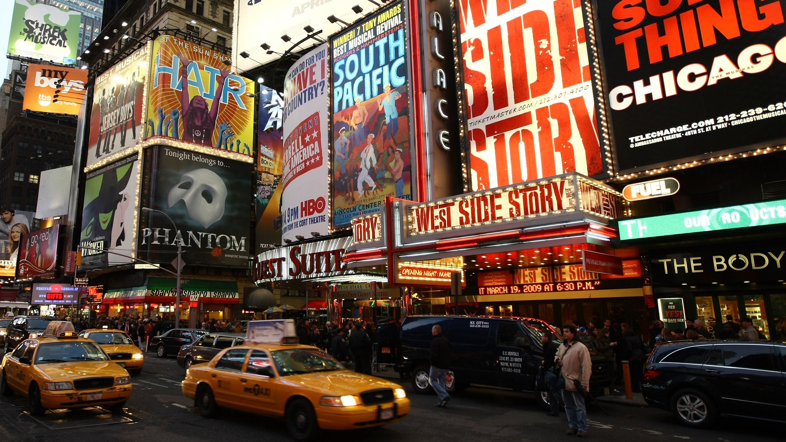 Fesselnde Hintergrundbilder, inspiriert vom Broadway, 2670x1500 HD Desktop