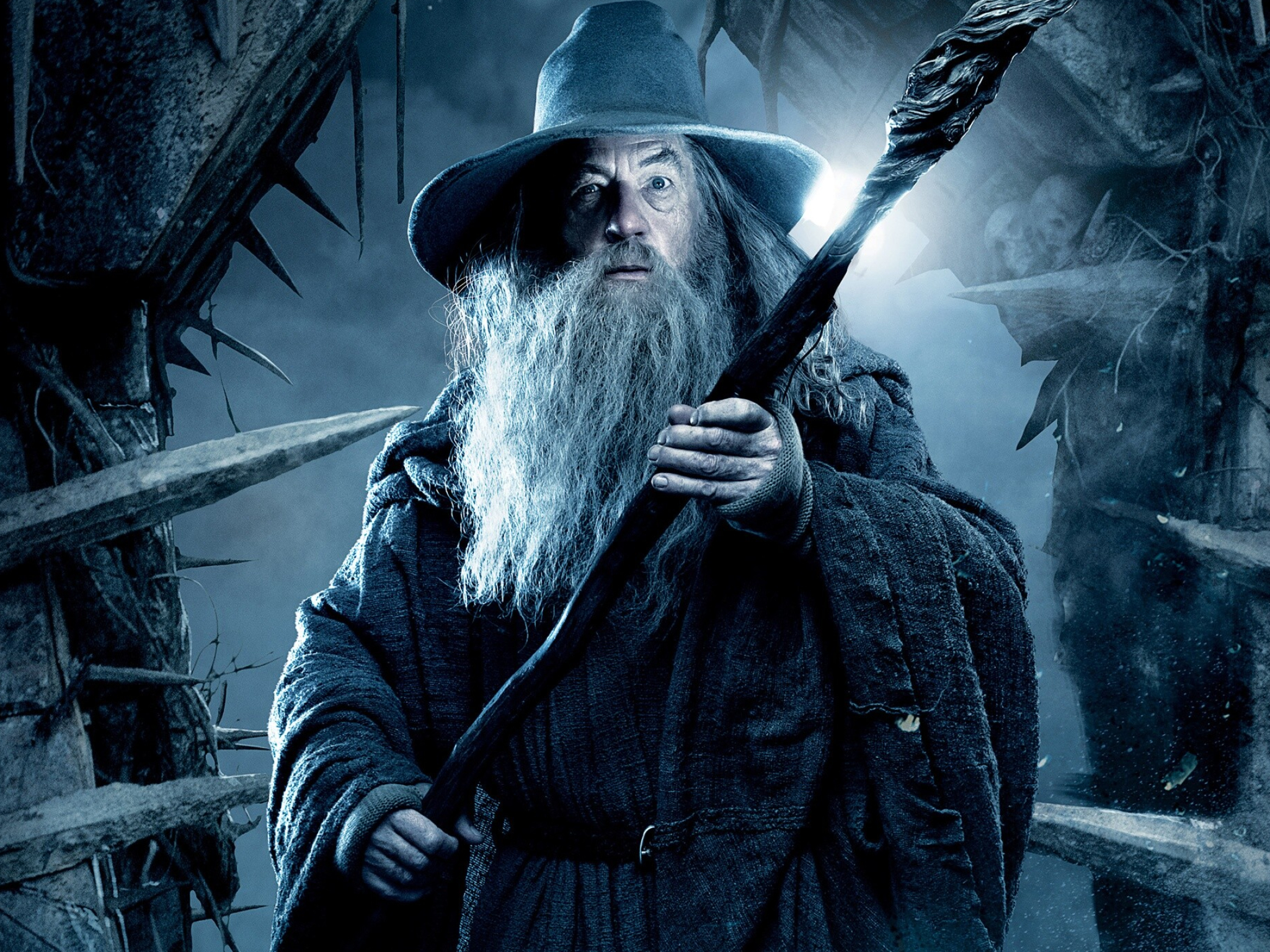 The Hobbit: Gandalf, A wizard, one of the Istari order. 2050x1540 HD Background.