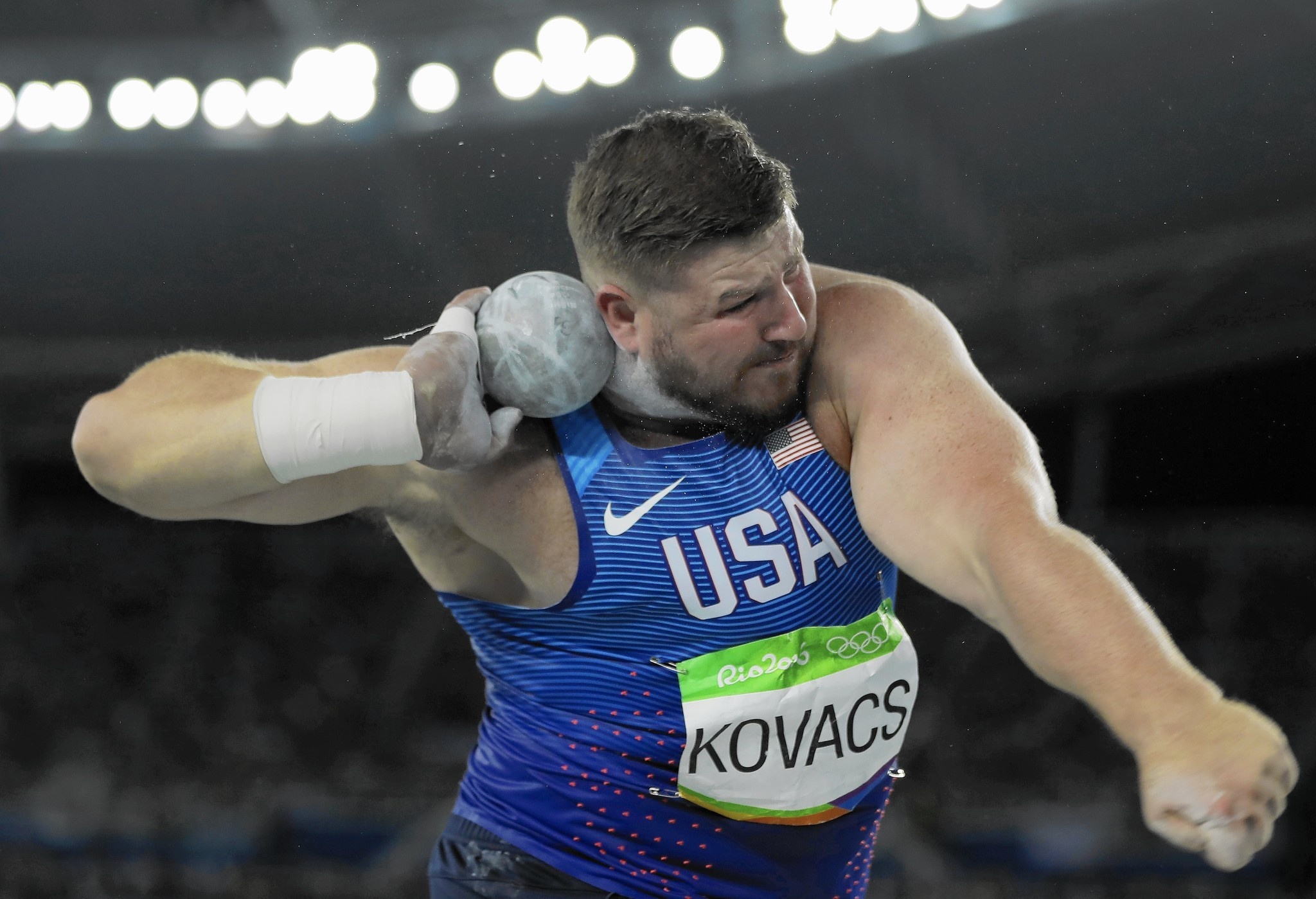 Joe Kovacs, Unleashed potential, Bigger throw, Olympic silver medalist, 2050x1400 HD Desktop