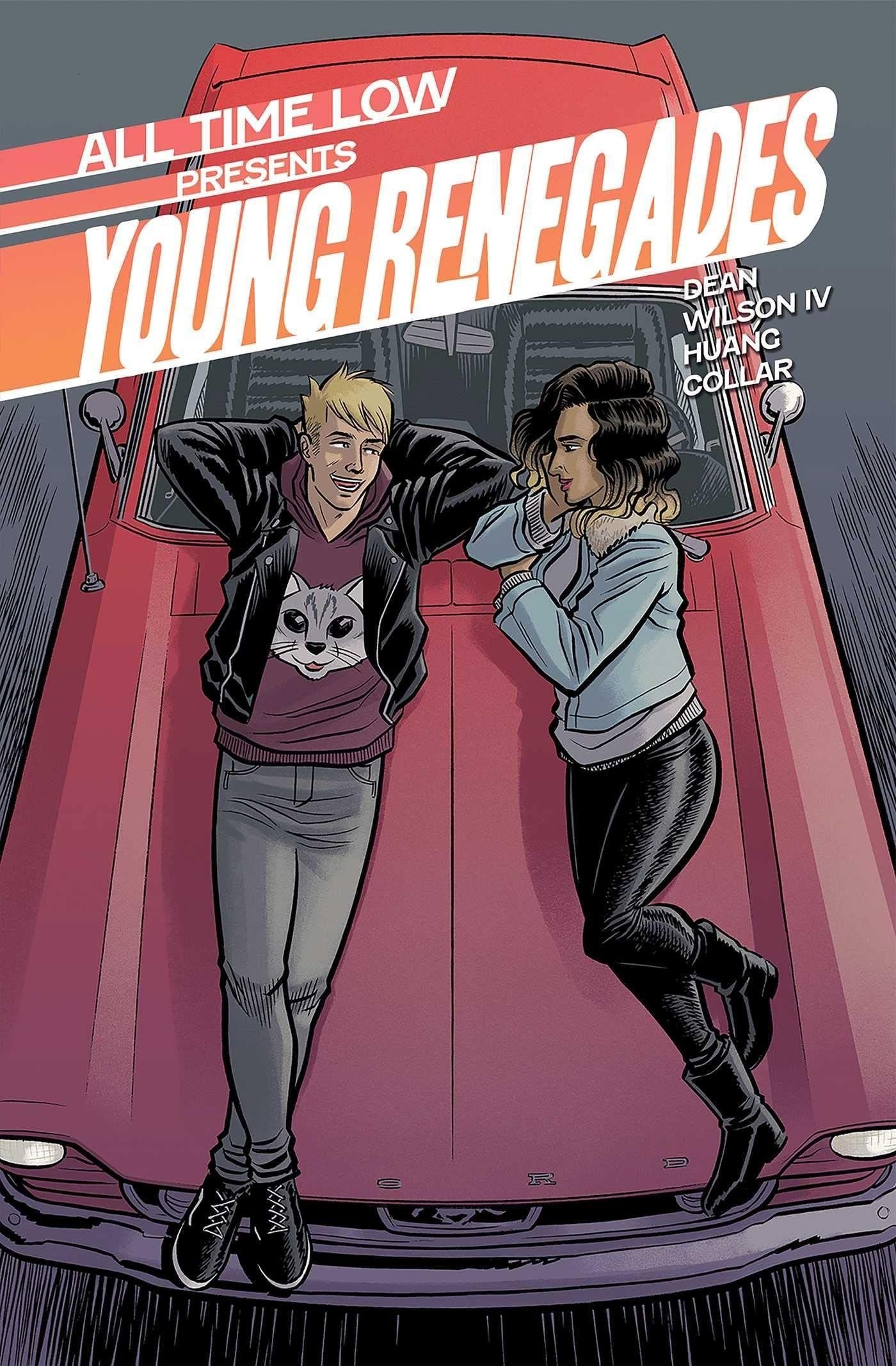 All Time Low presents, Young Renegades comic, Band collaboration, Artistic collection, 1400x2140 HD Phone