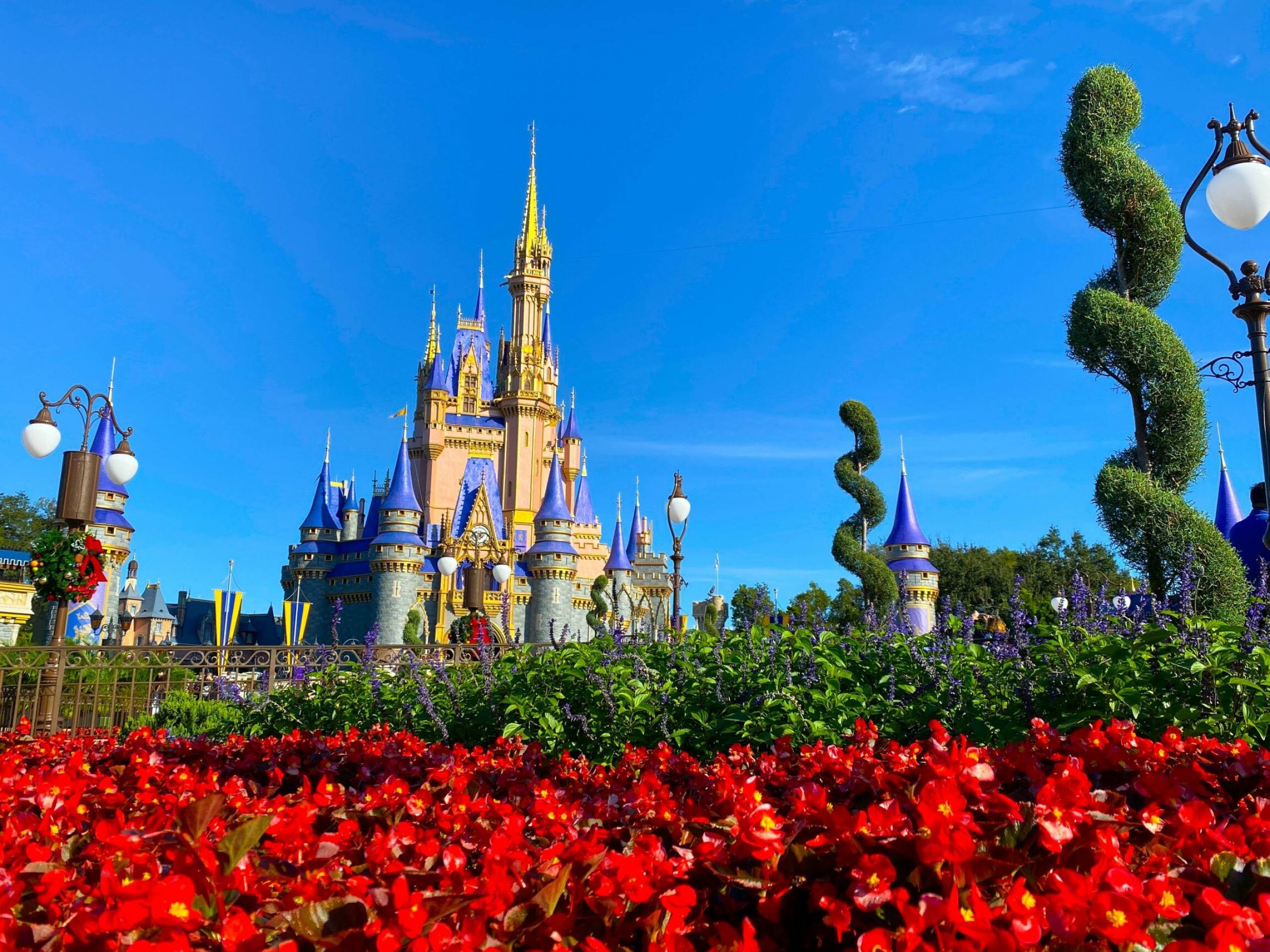 Disneyland: Walt Disney World, An entertainment resort complex in Bay Lake and Lake Buena Vista. 2560x1920 HD Background.
