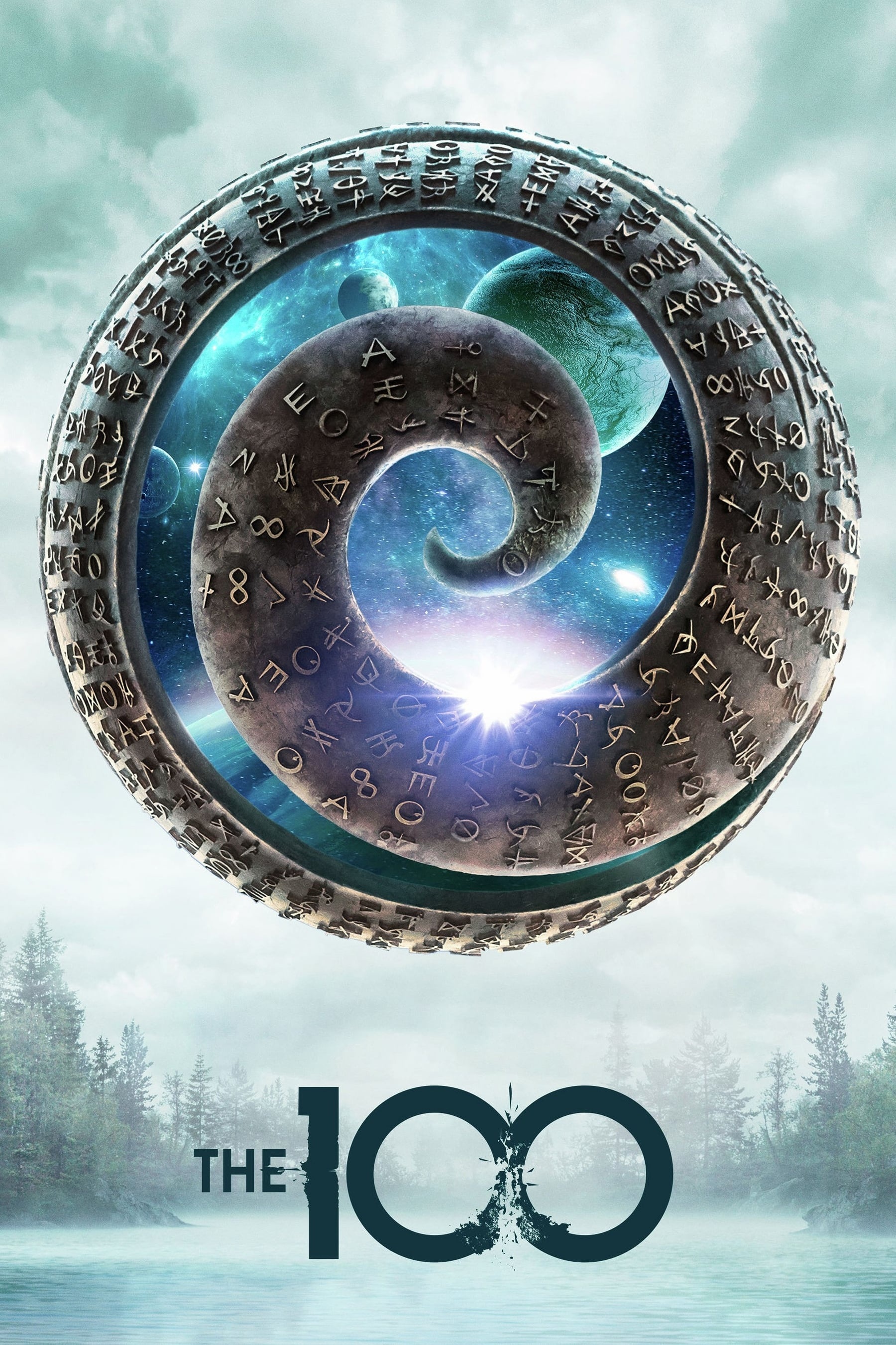 The 100 TV Series, Posters, 2014-2020, The Movie Database, 1800x2700 HD Handy