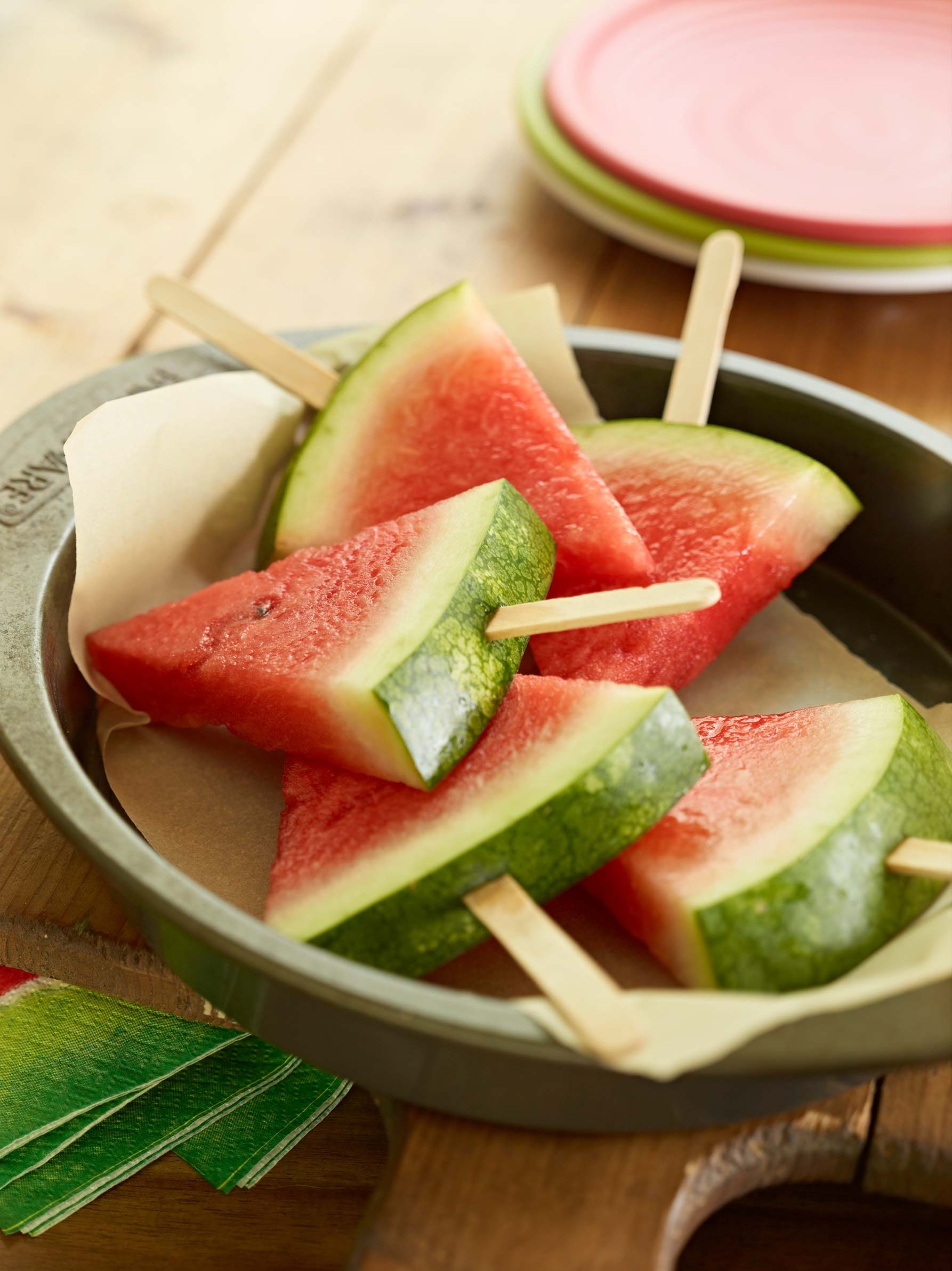 Watermelon: A sweet and refreshing low-calorie summer snack, Slice, Popsicles. 1790x2390 HD Background.