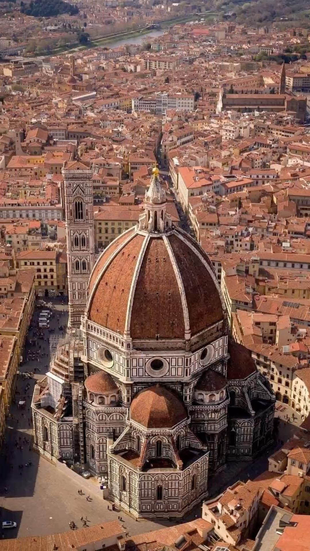 Architektur Wallpaper von Florenz Kathedrale, 1080x1920 Full HD Handy
