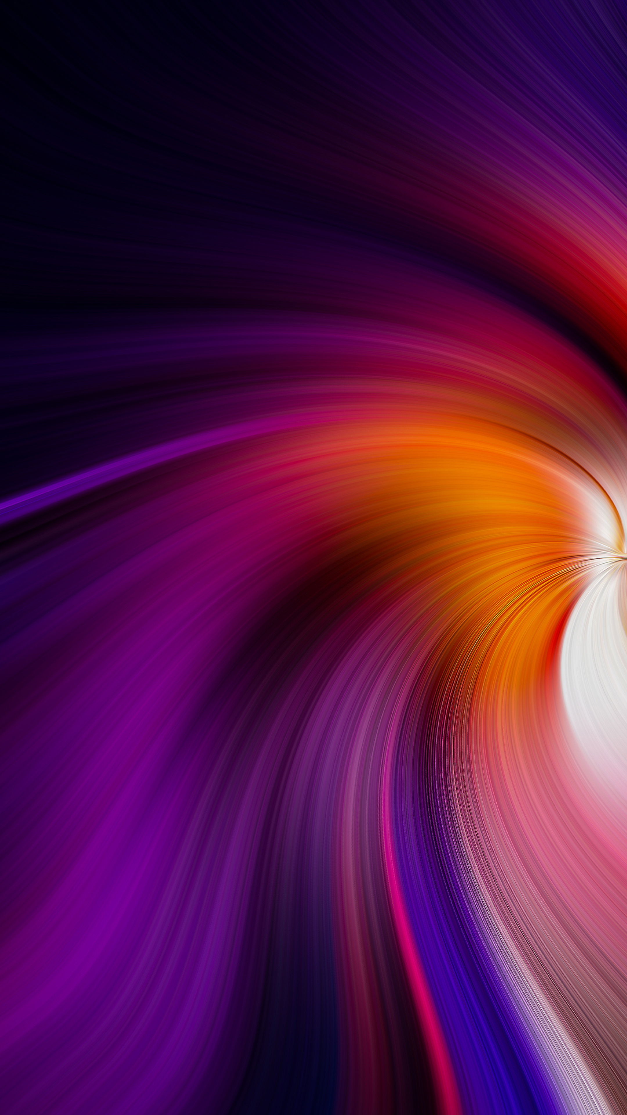 Colorful abstract swirl, 4K Sony Xperia X XZ Z5, 2160x3840 4K Phone