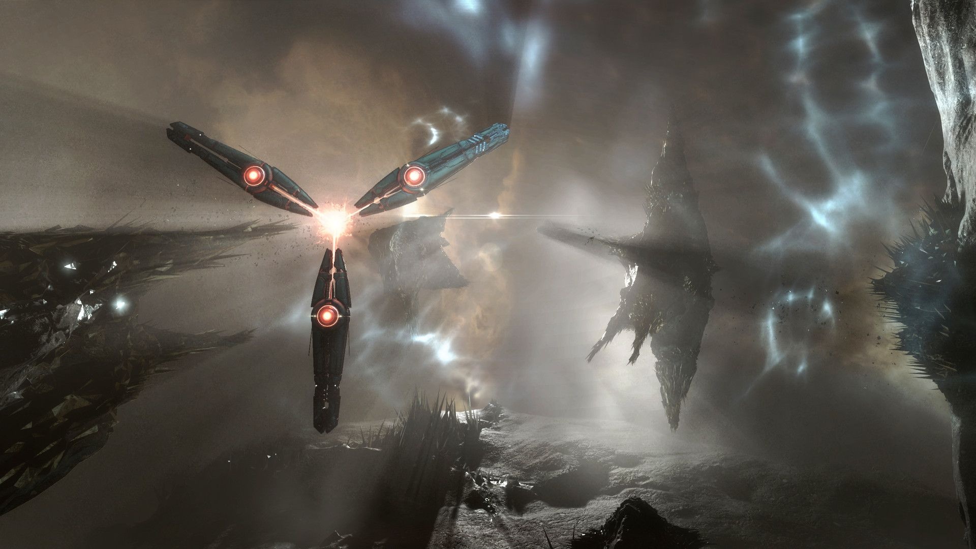 EVE Online, Concurrent players, Four years, PCGamesN, 1920x1080 Full HD Desktop