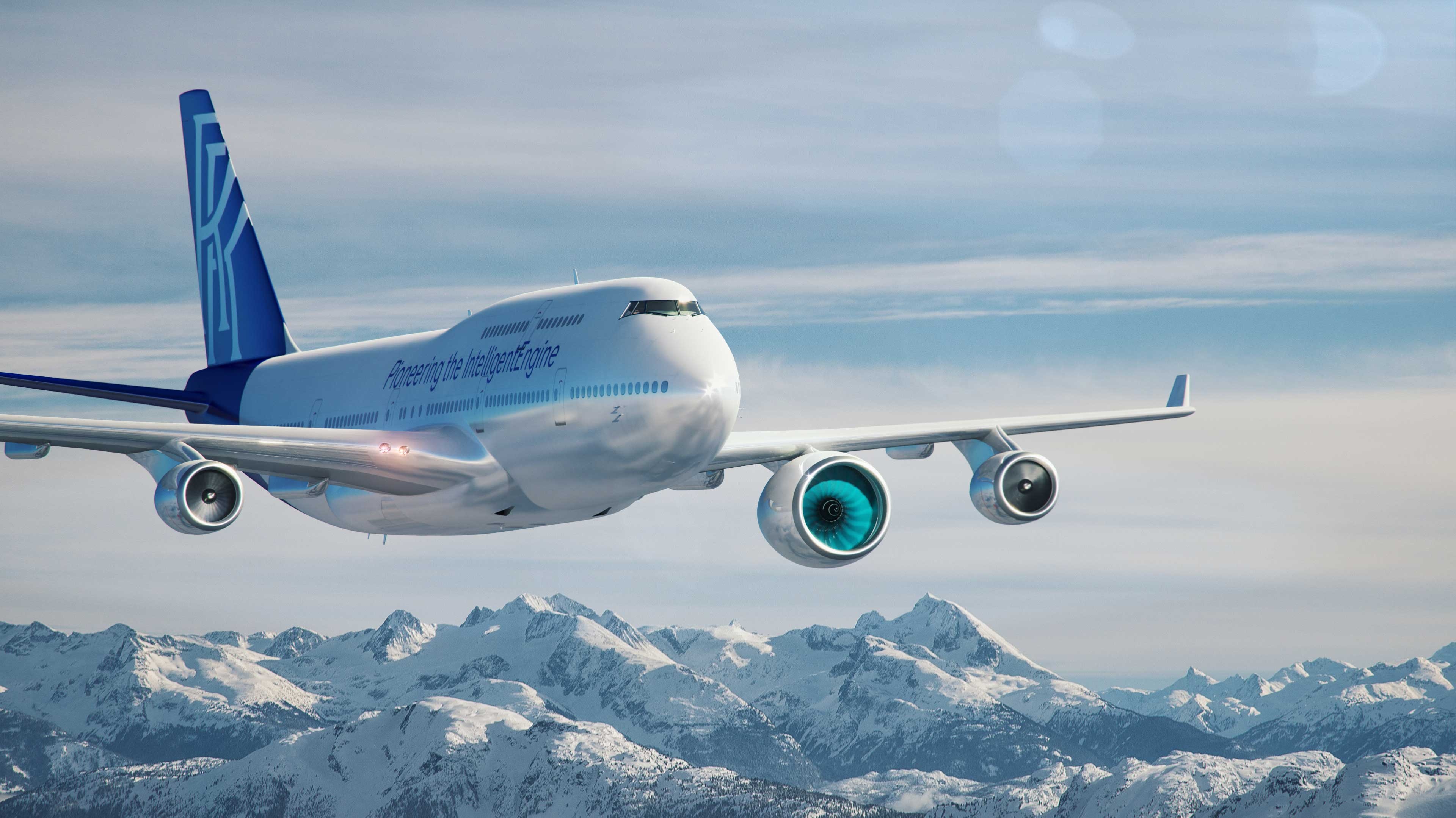 Boeing 747, Rolls Royce testbed, Revolutionary jet engine, CNN travel, 3840x2160 4K Desktop