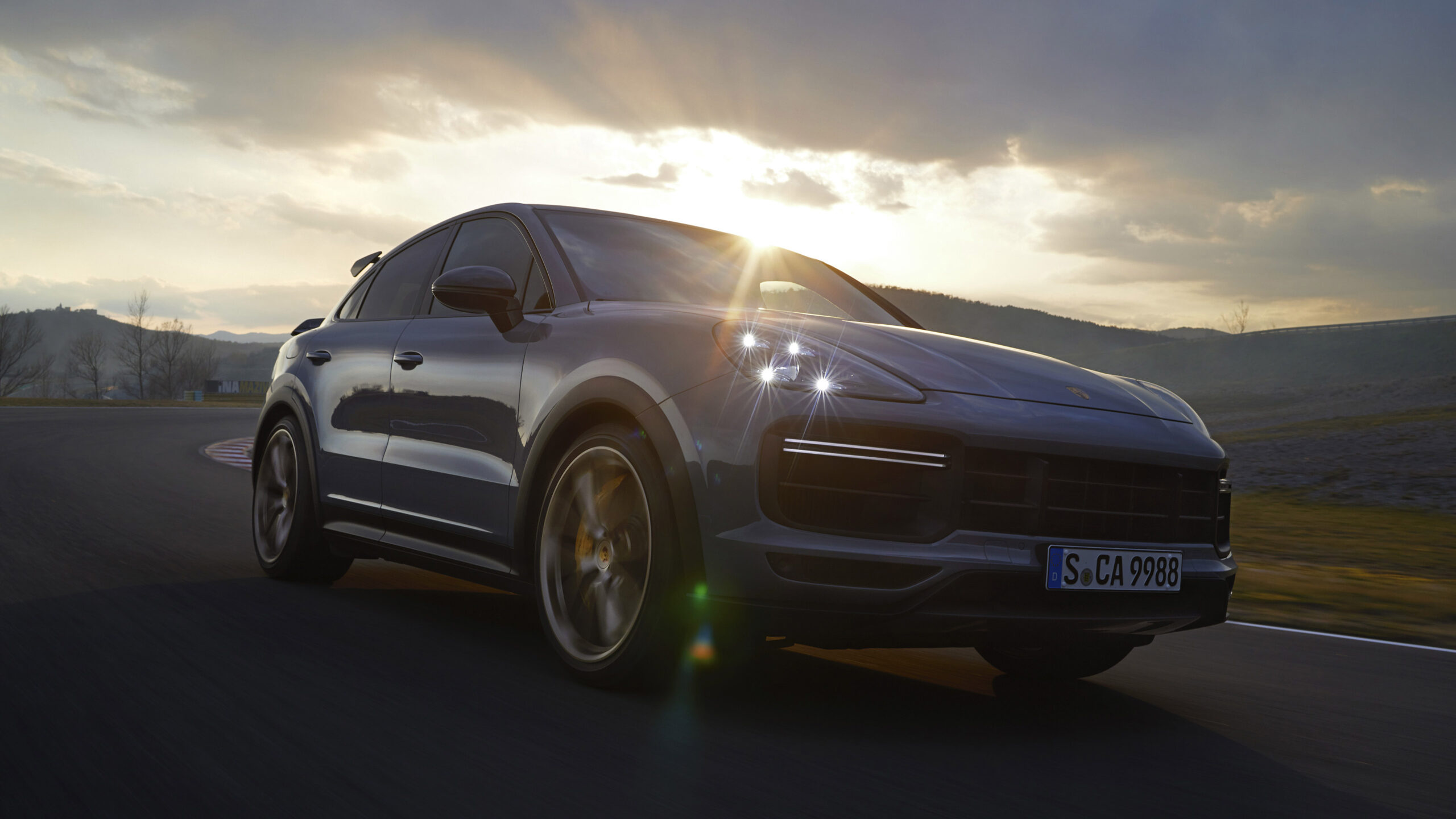 Porsche Cayenne, Turbo GT, Powerful performance, 2022 model, 2560x1440 HD Desktop