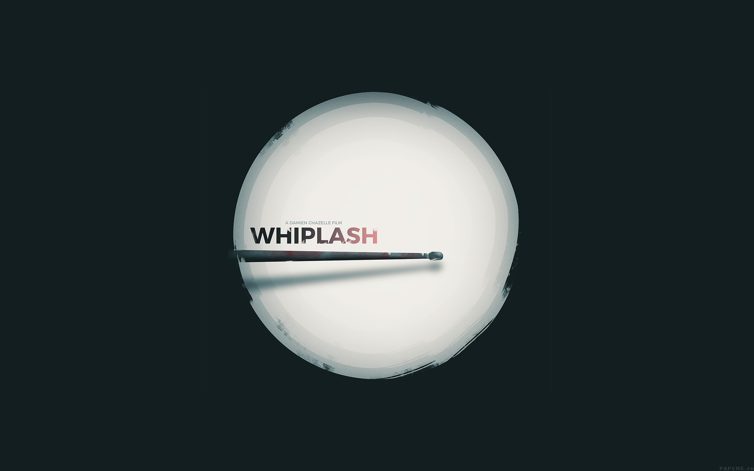 Whiplash: The film follows the ambitious music student and jazz drummer Andrew Neiman. 2560x1600 HD Background.