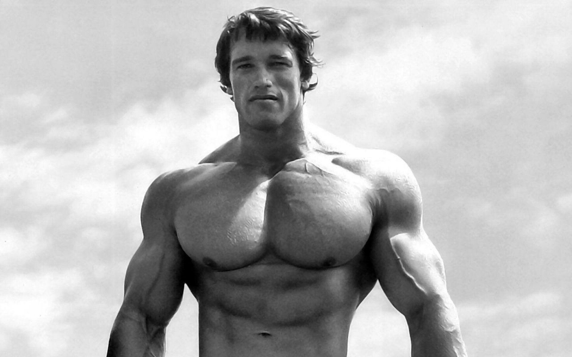 Arnold Schwarzenegger: Bodybuilding, Played the title role in Hercules in New York (1970). 1920x1200 HD Wallpaper.