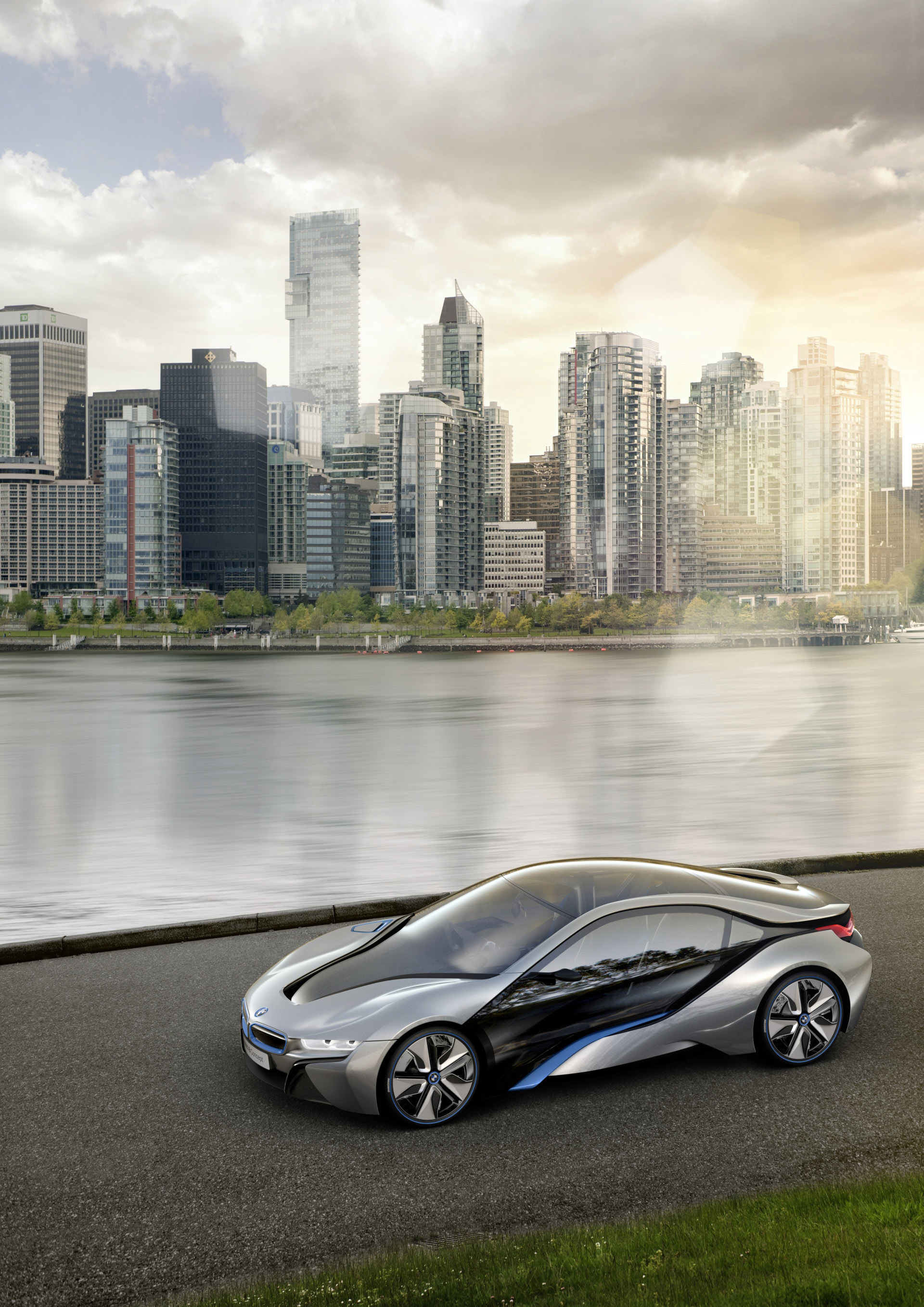 BMW i8 Concept 2011, HD picture, Cutting-edge technology, Futuristic design, Vision of the future, 1920x2720 HD Handy