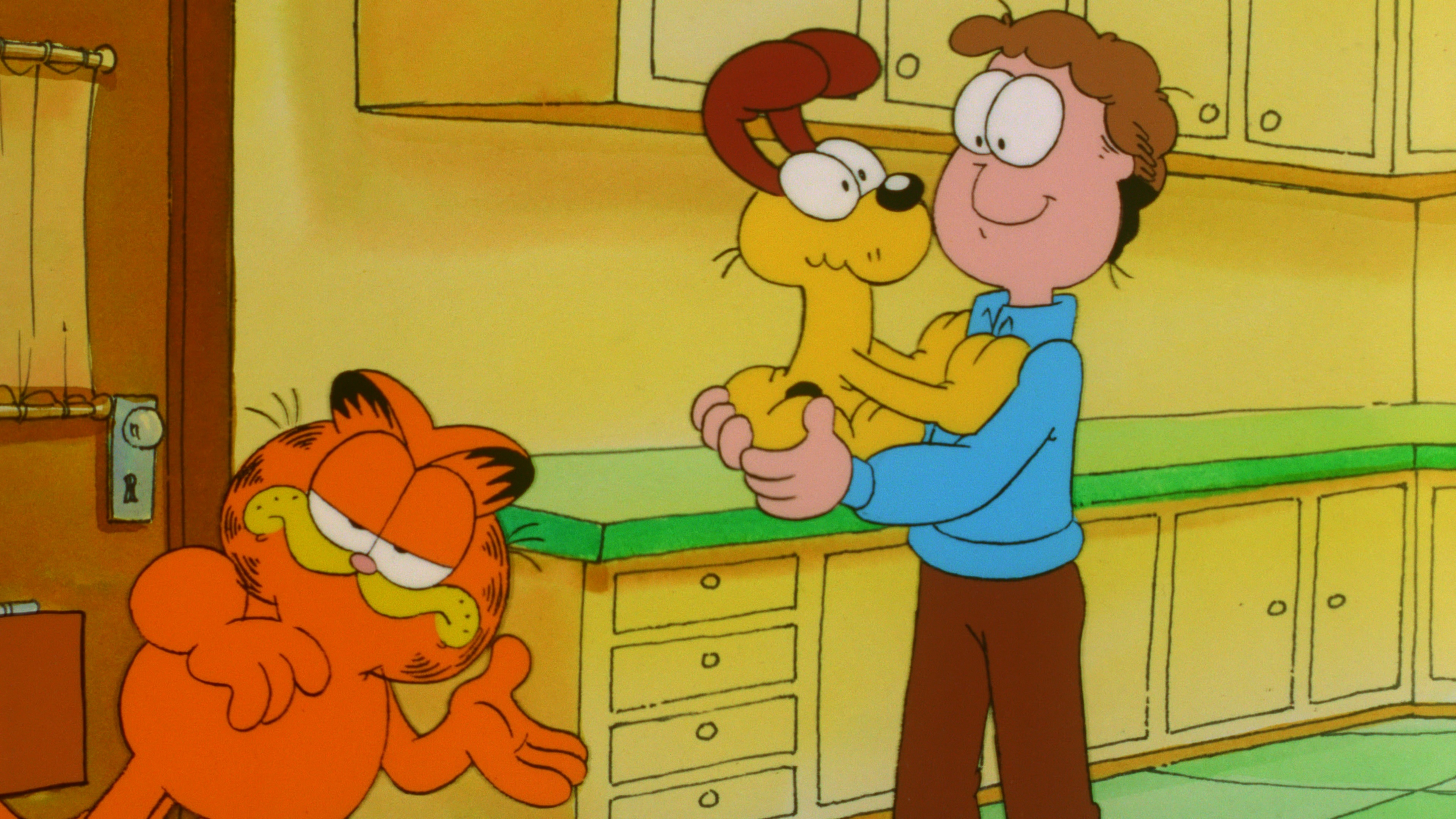 Garfield and Friends episode, Canine conspiracy, Genuine article, Online streaming, 3840x2160 4K Desktop