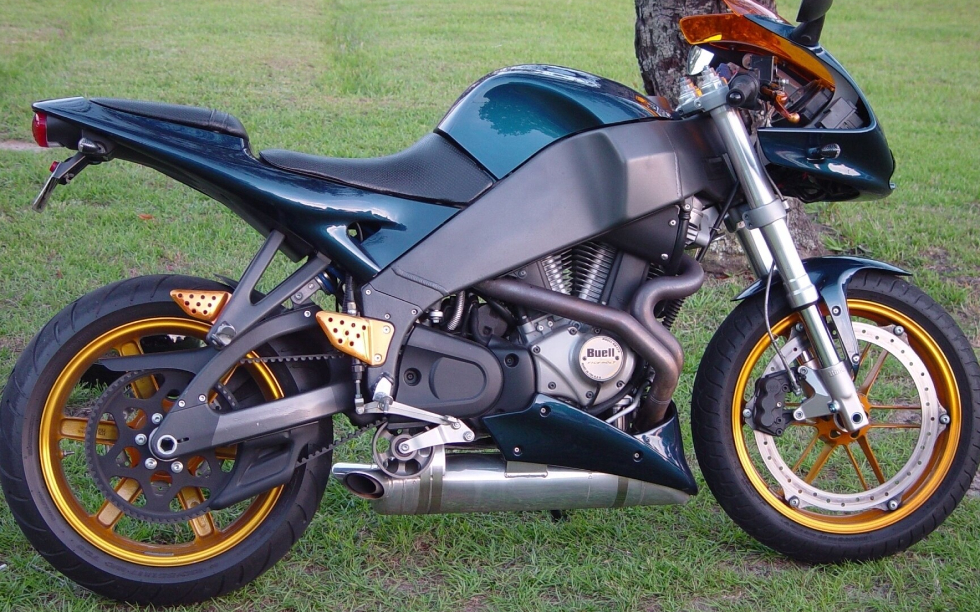 Buell: A premium sportfighter motorcycle, The Firebolt XB12R. 1920x1200 HD Background.