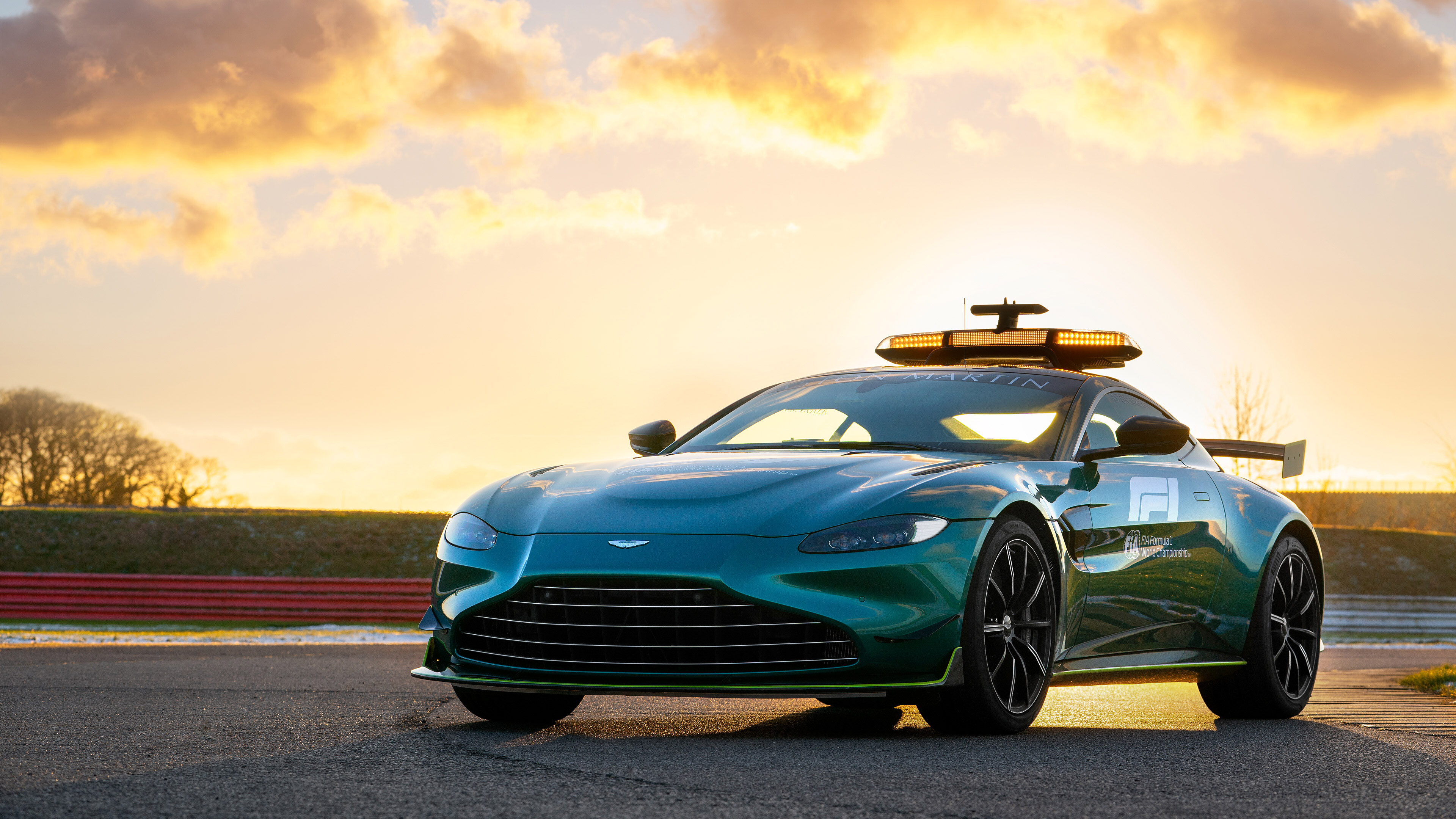 Aston Martin: Vantage F1, A two-seater sports car, Manufacturer of luxury vehicles. 3840x2160 4K Wallpaper.