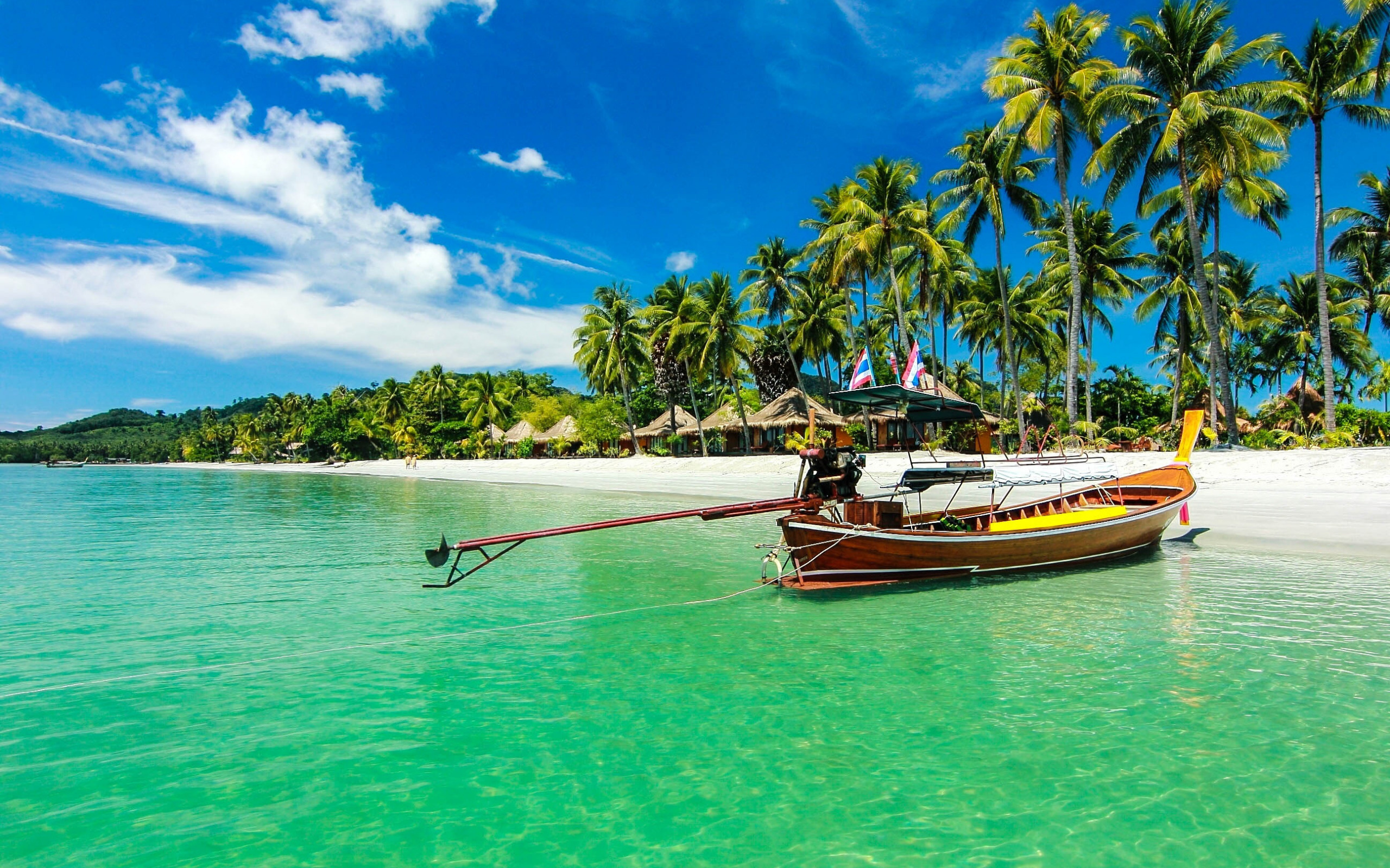 Ko Samui, Tropical beach, Summer travel, Thailand, 2560x1600 HD Desktop