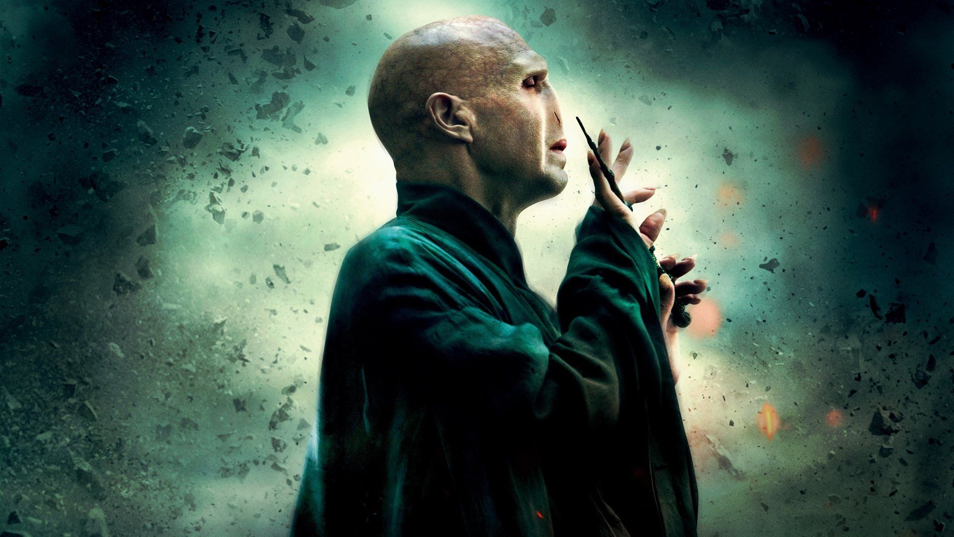 Deathly Hallows, Lord Voldemort, Movie Poster, The Dark Lord, 1920x1080 Full HD Desktop