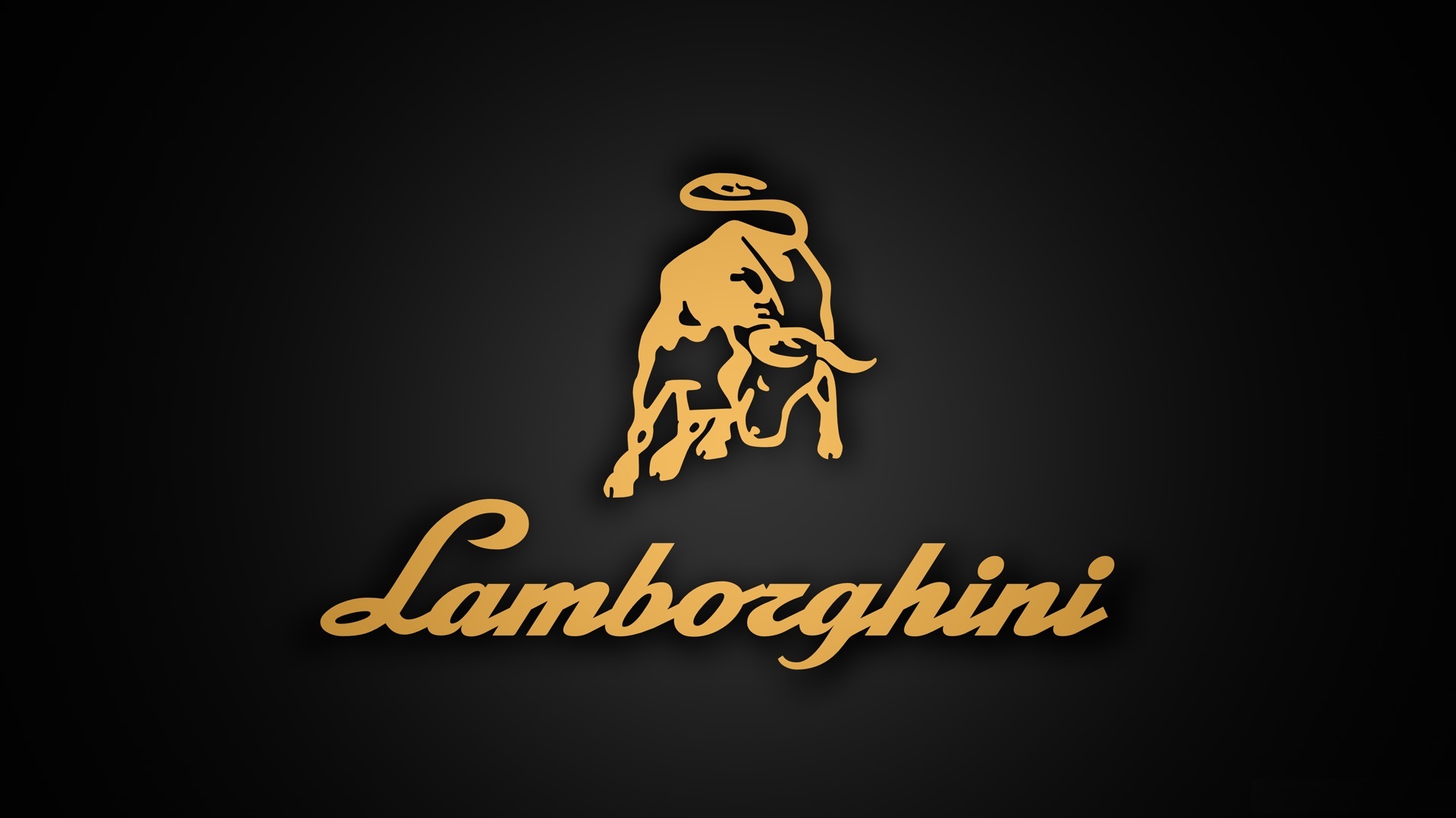 Lamborghini Logo, High-definition wallpapers, Luxury brand, Stylish design, 1920x1080 Full HD Desktop