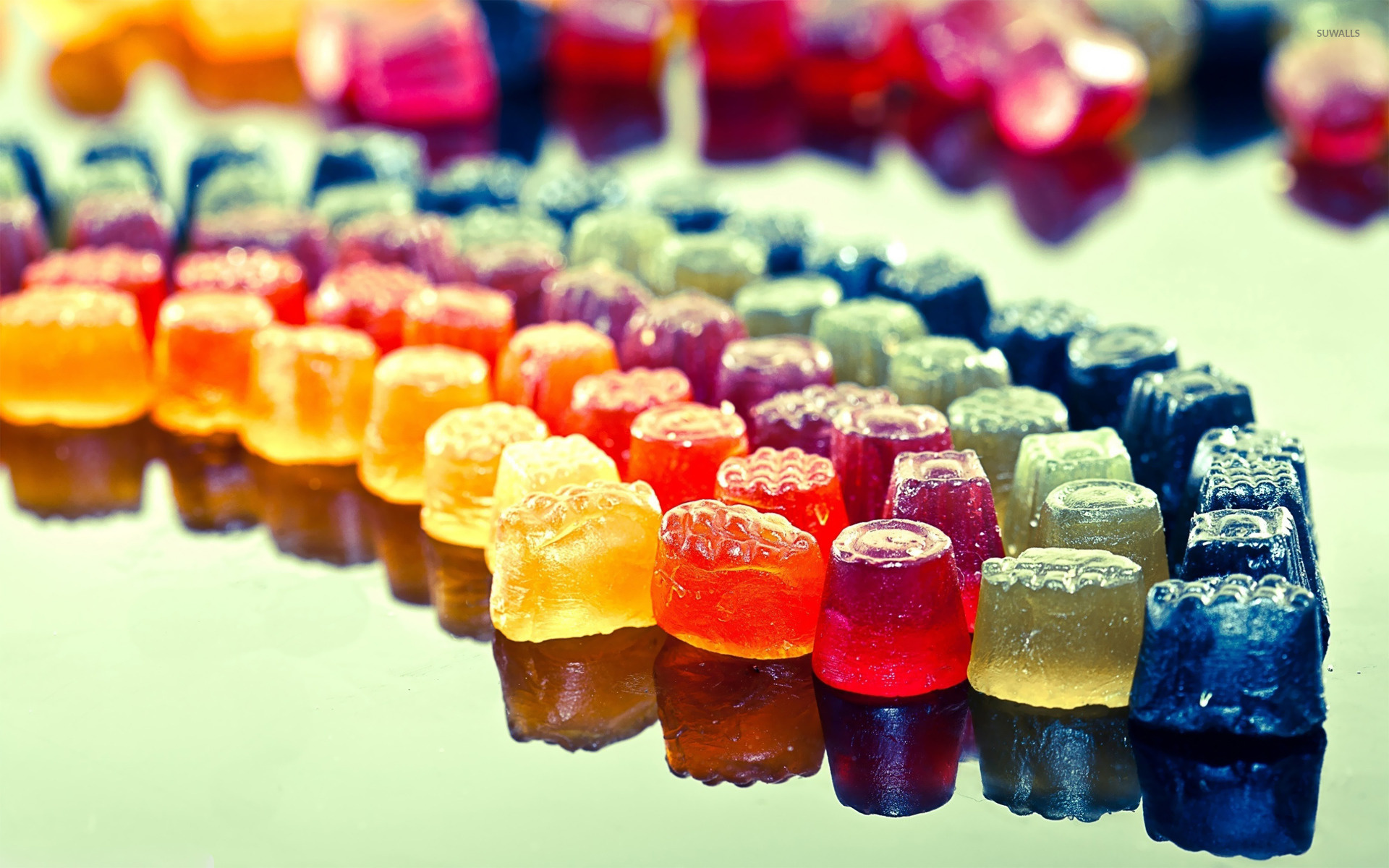 Jelly candy wallpaper, Photographic candy delights, Colorful jelly candies, Visual feast, 1920x1200 HD Desktop